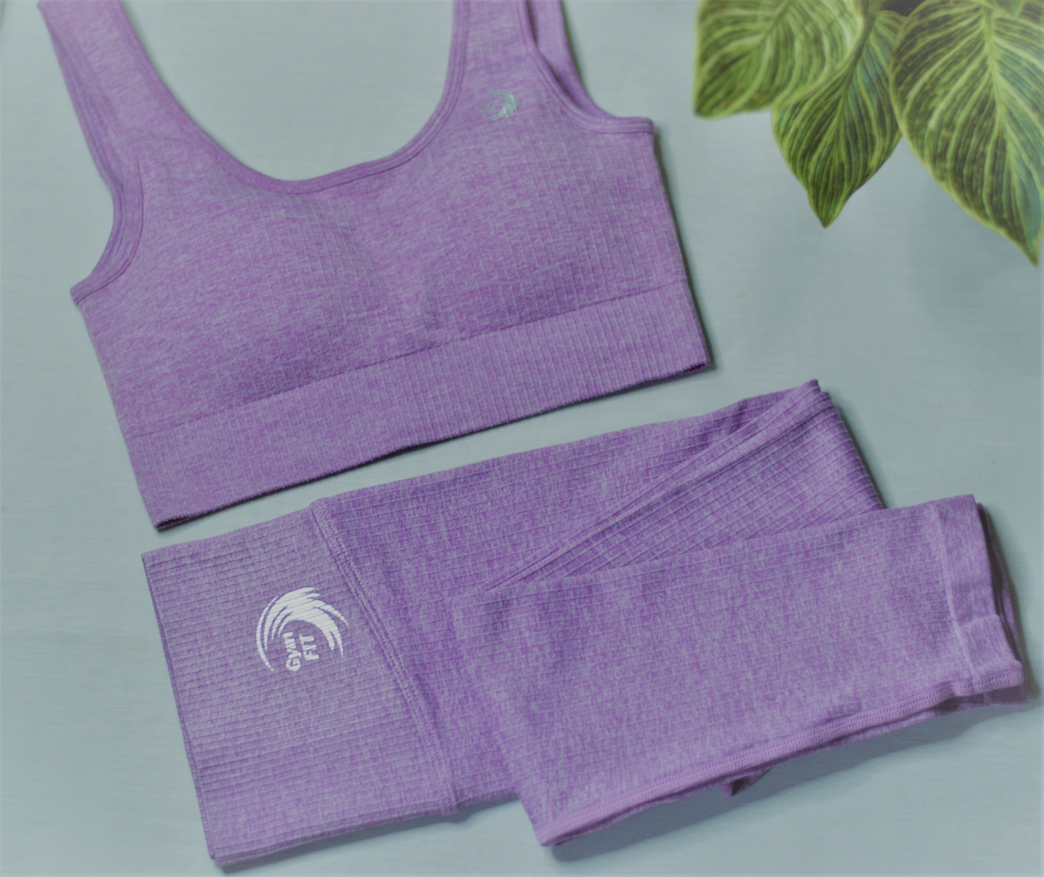 'CLASSIC' Knit Seamless set in Lavender