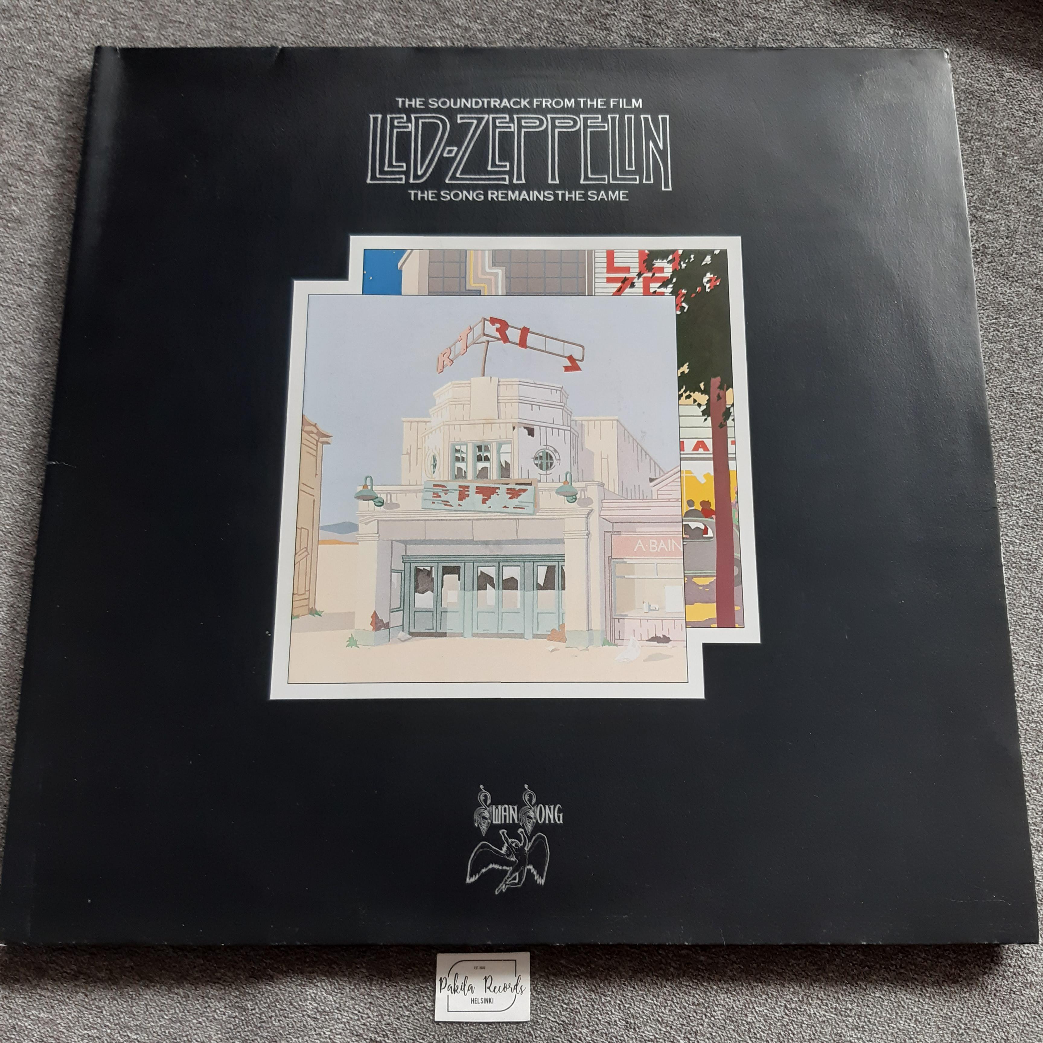 Led Zeppelin - The Soundtrack From The Film The Song Remains The Same - 2 LP (käytetty)