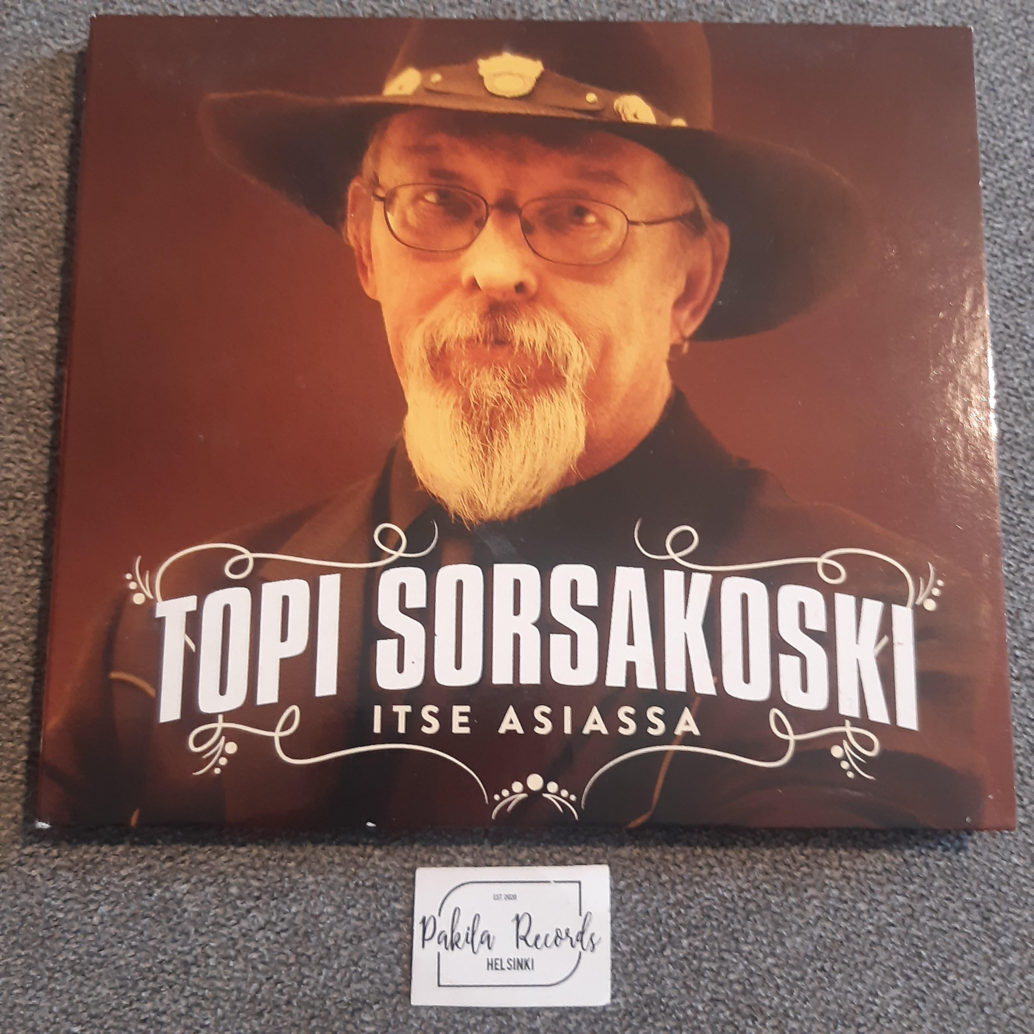 Topi Sorsakoski - Itse asiassa - CD (käytetty)