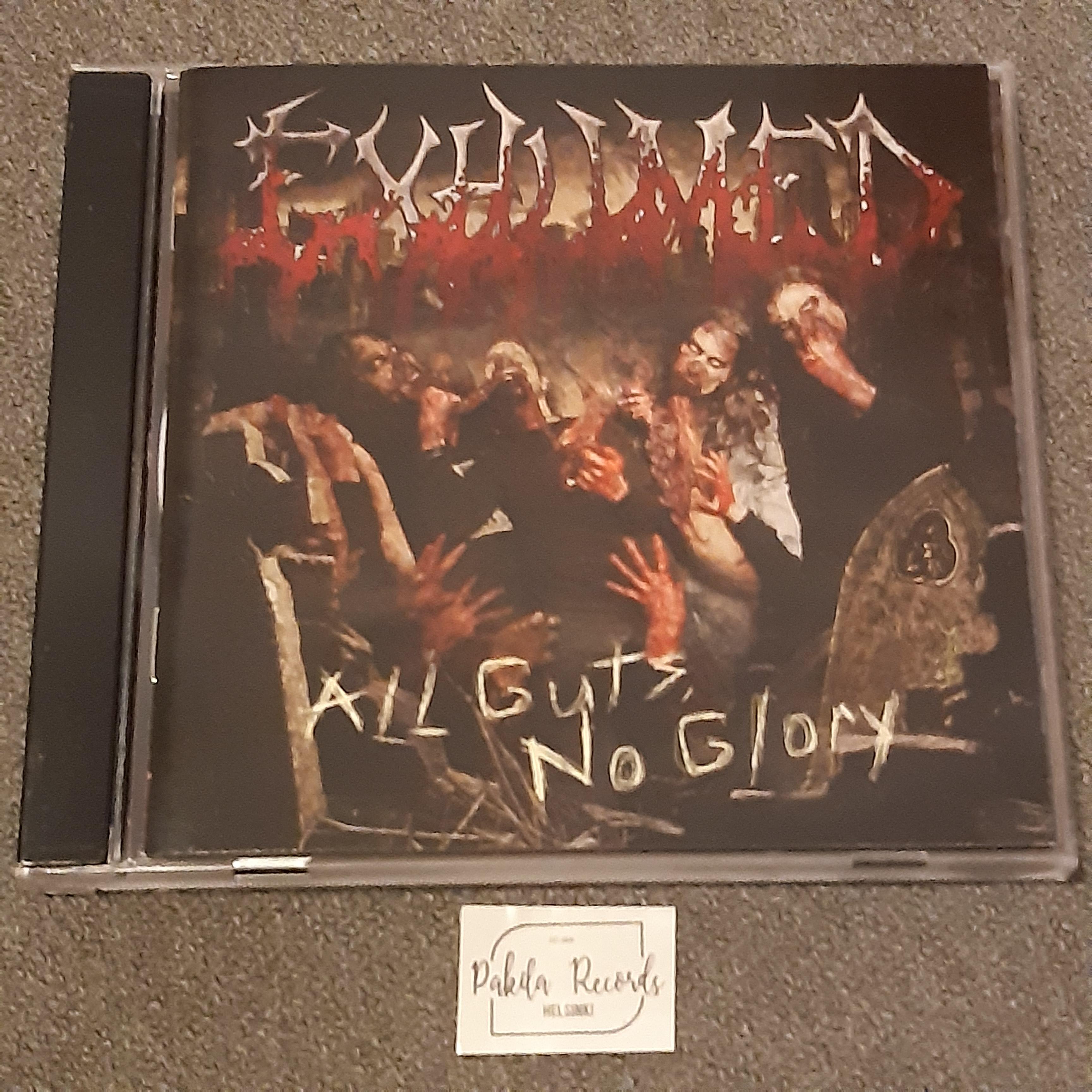 Exhumed - All Guts, No Glory - CD (käytetty)