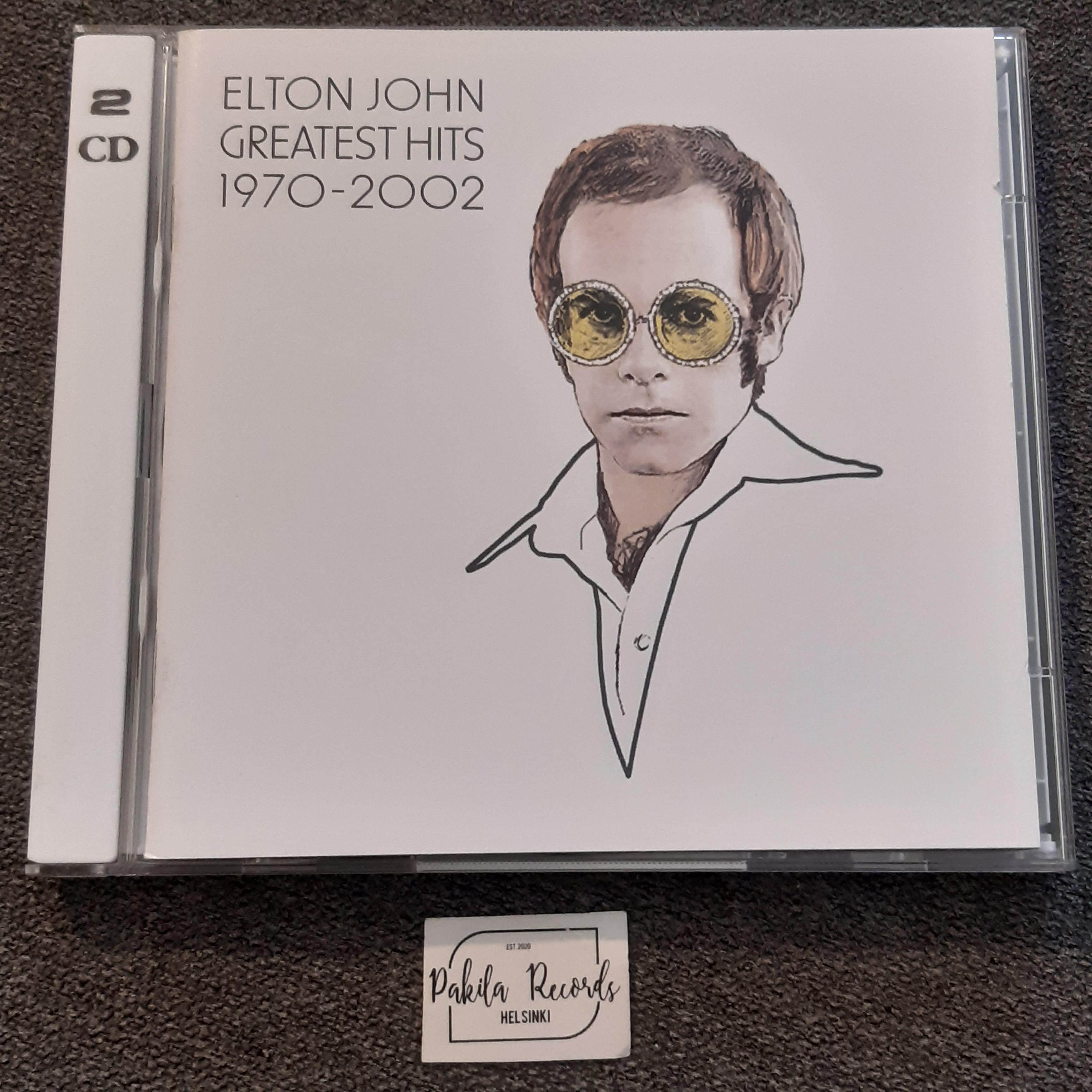 Elton John - Greatest Hits 1970-2002 - 2 CD (käytetty)