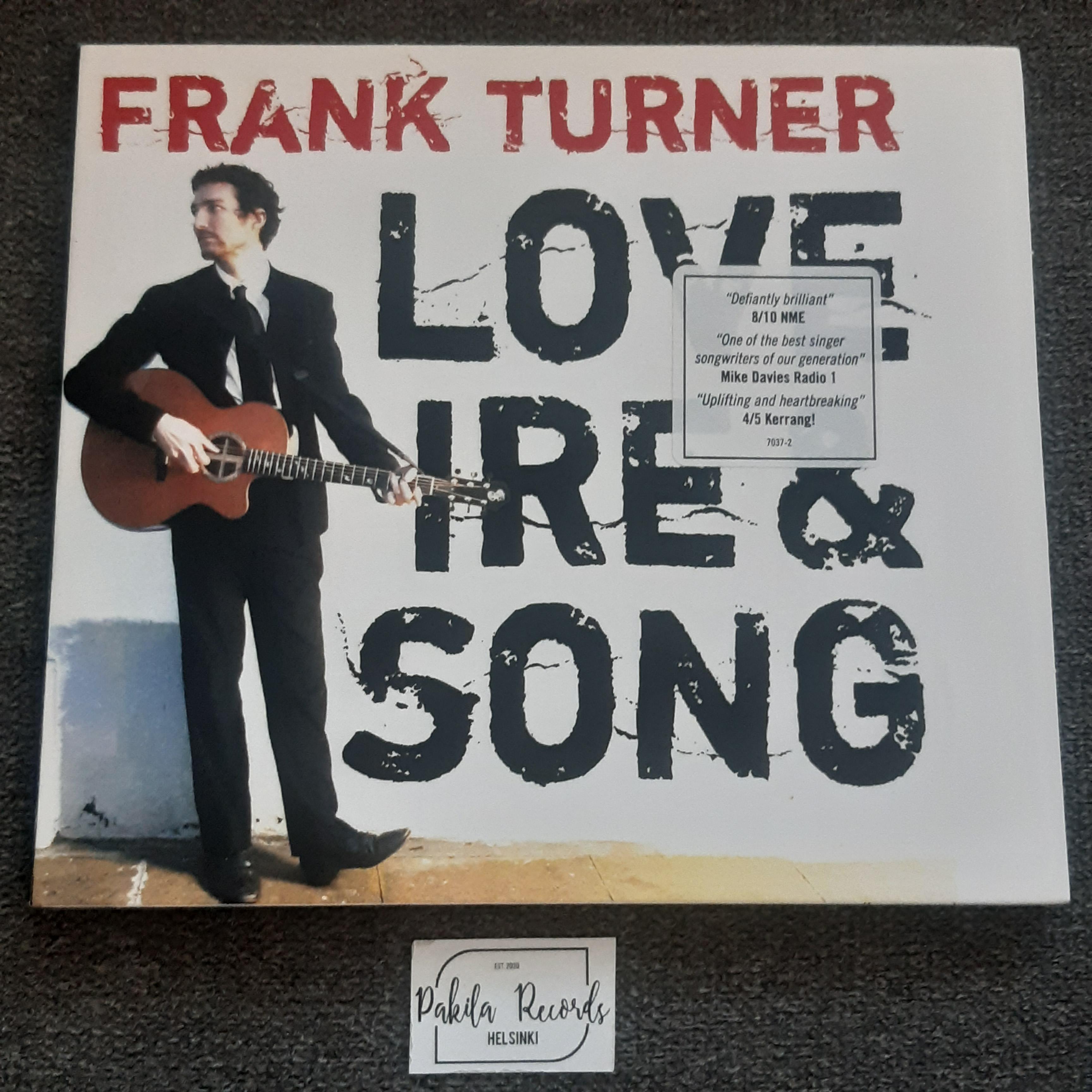 Frank Turner - Love Ire & Song - CD (käytetty)