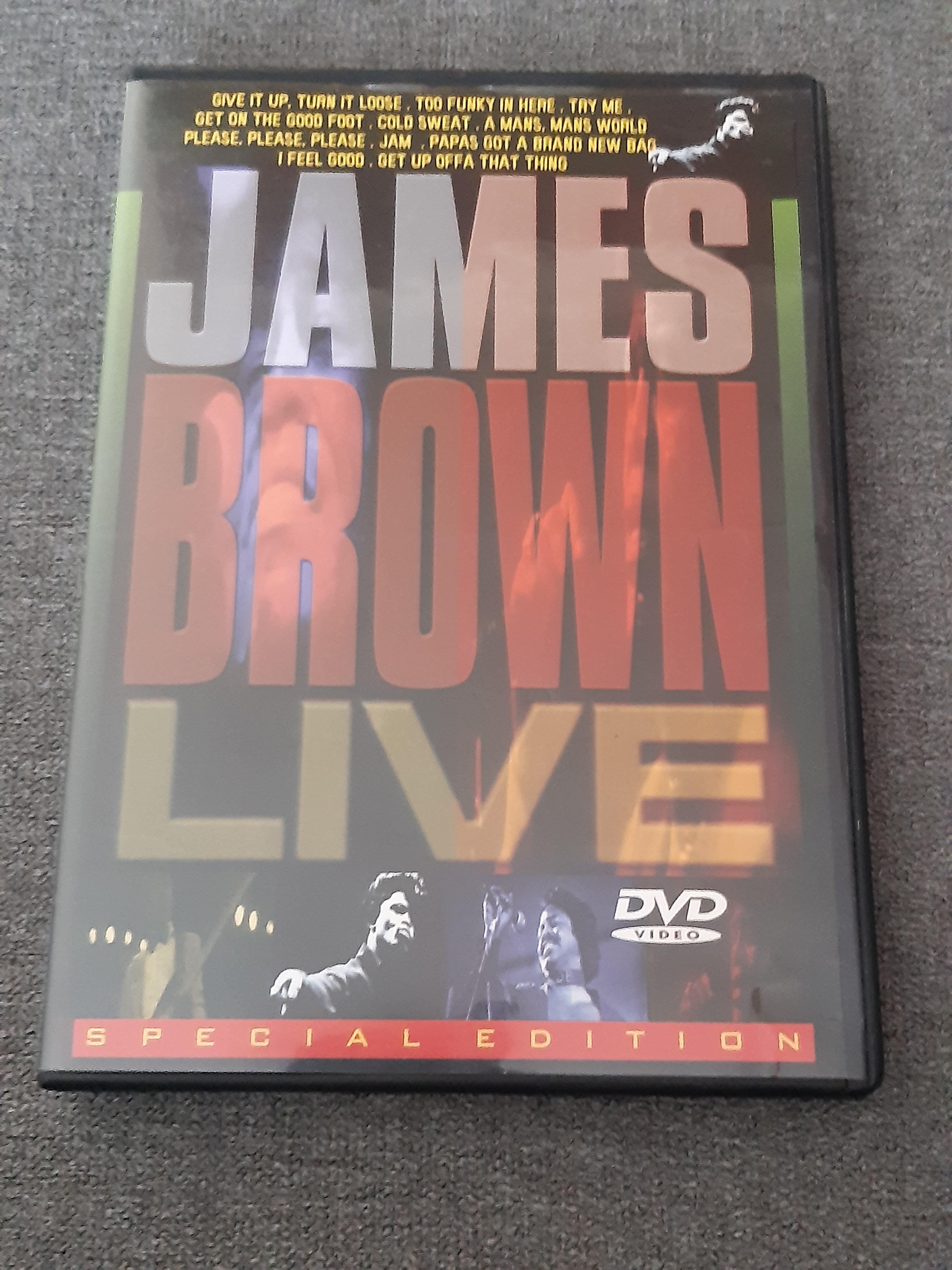 James Brown - Live - DVD (käytetty)