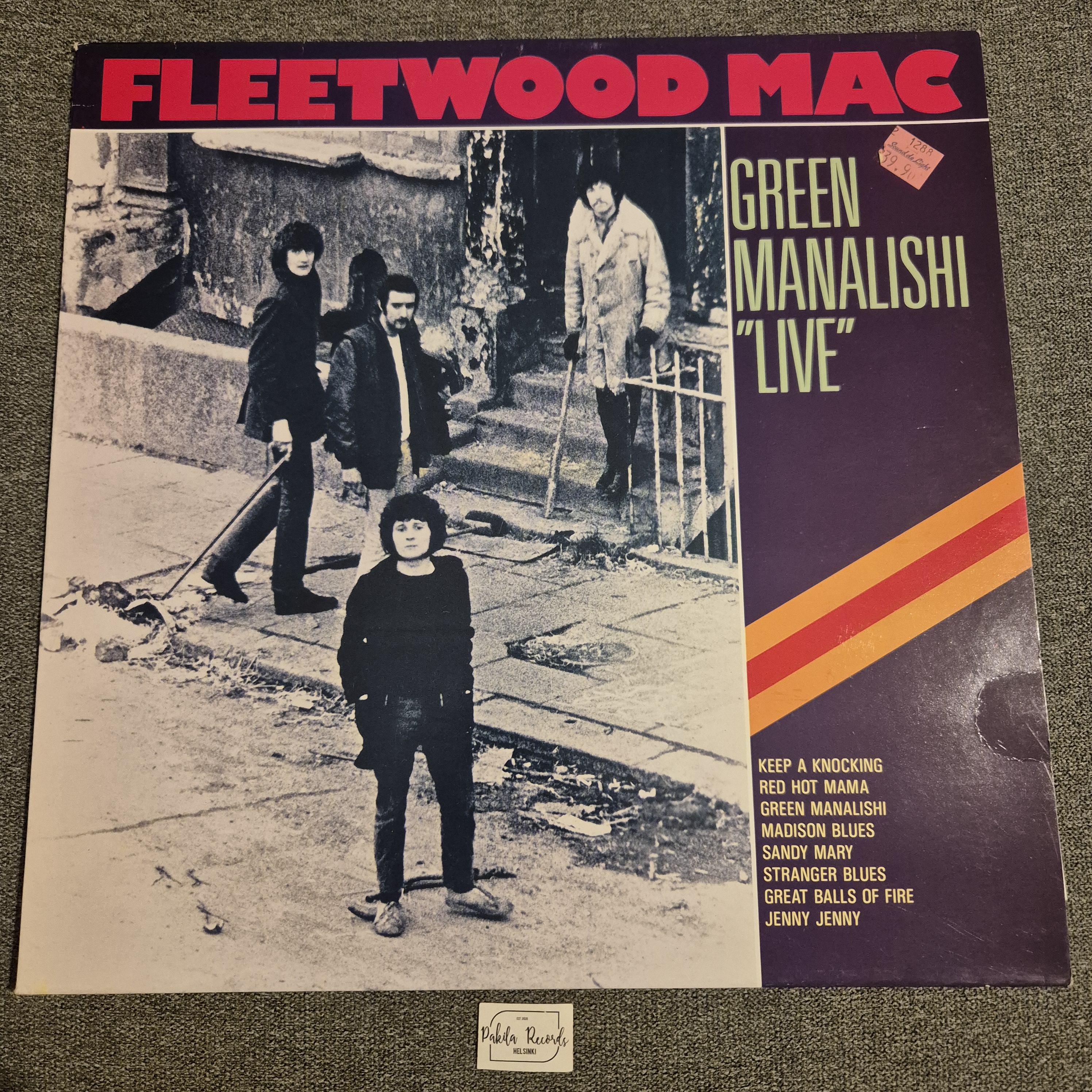 Fleetwood Mac - Green Manalishi "Live" - LP (käytetty)