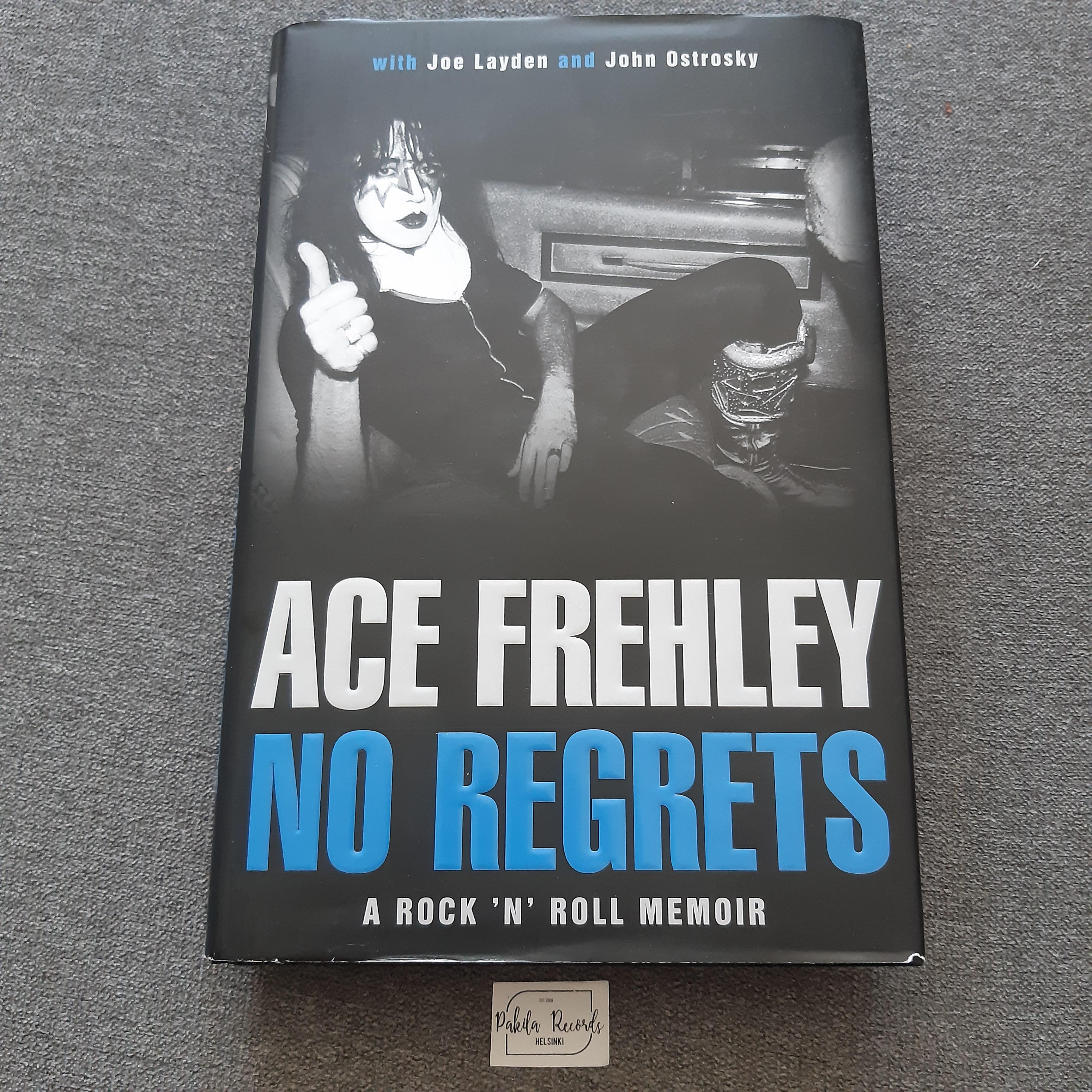 Ace Frehley, No Regrets - Joe Layden and John Ostrosky - Kirja (käytetty)