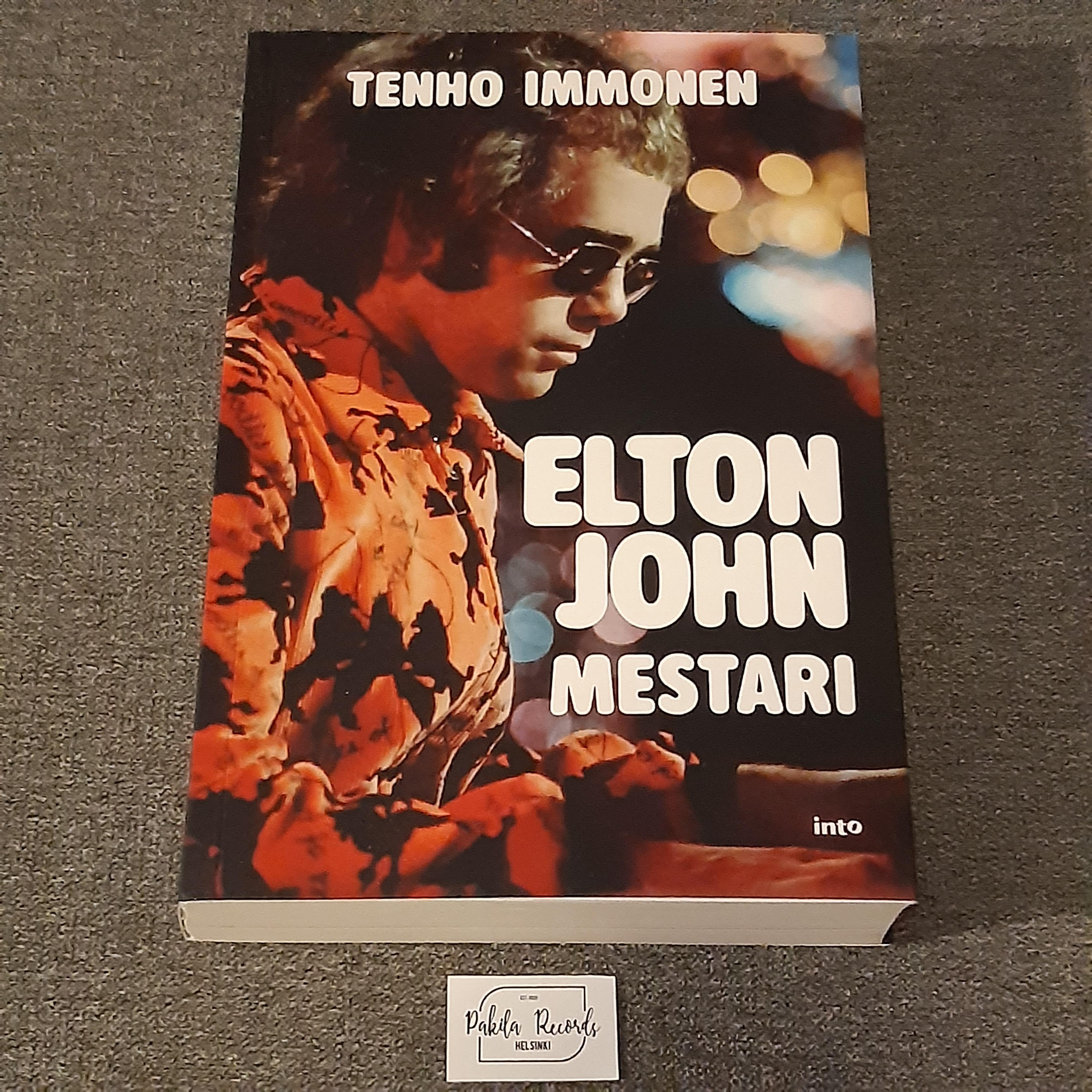 Elton John, Mestari - Tenho Immonen - Kirja (käytetty)