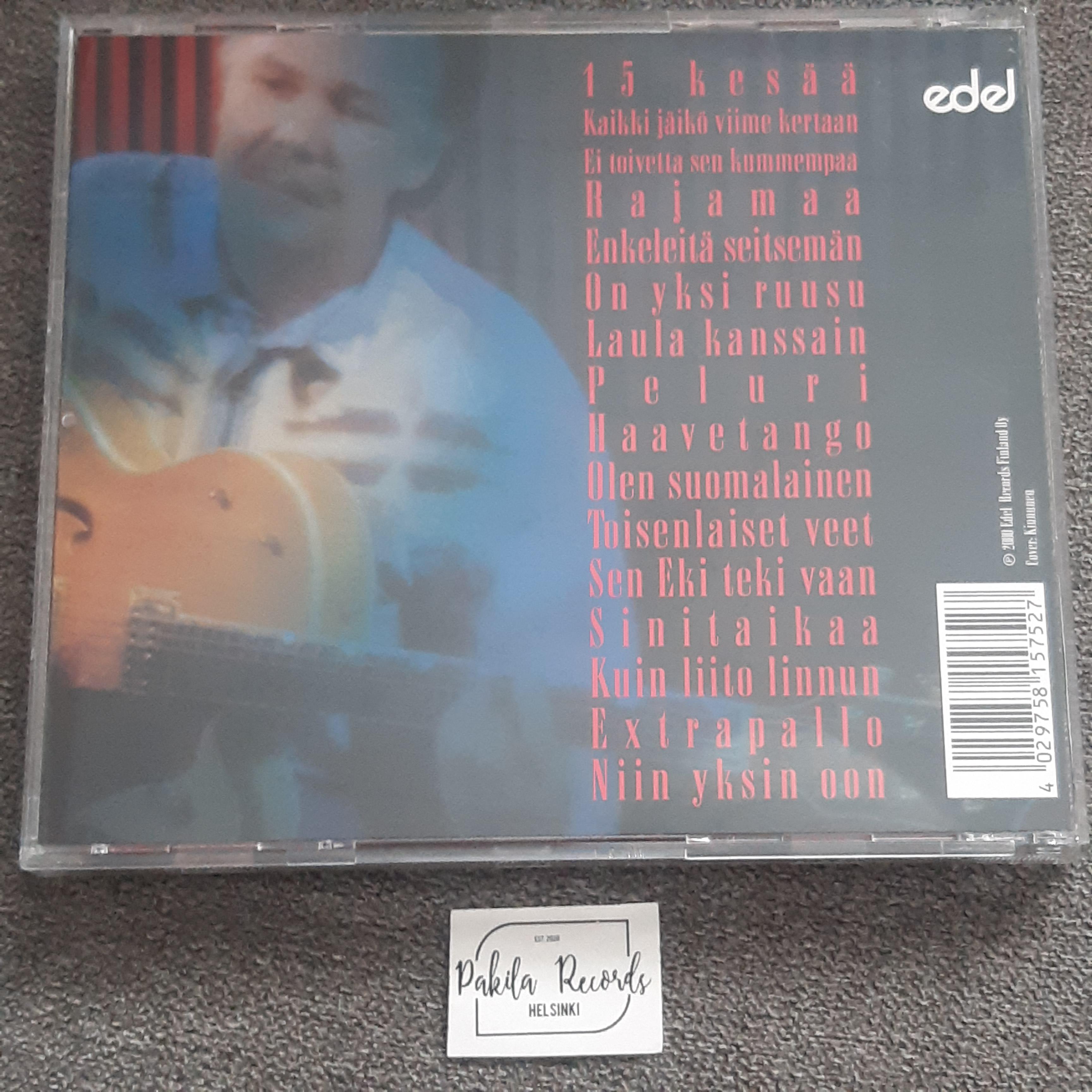 Kari Tapio - Viisitoista kesää - CD (käytetty)