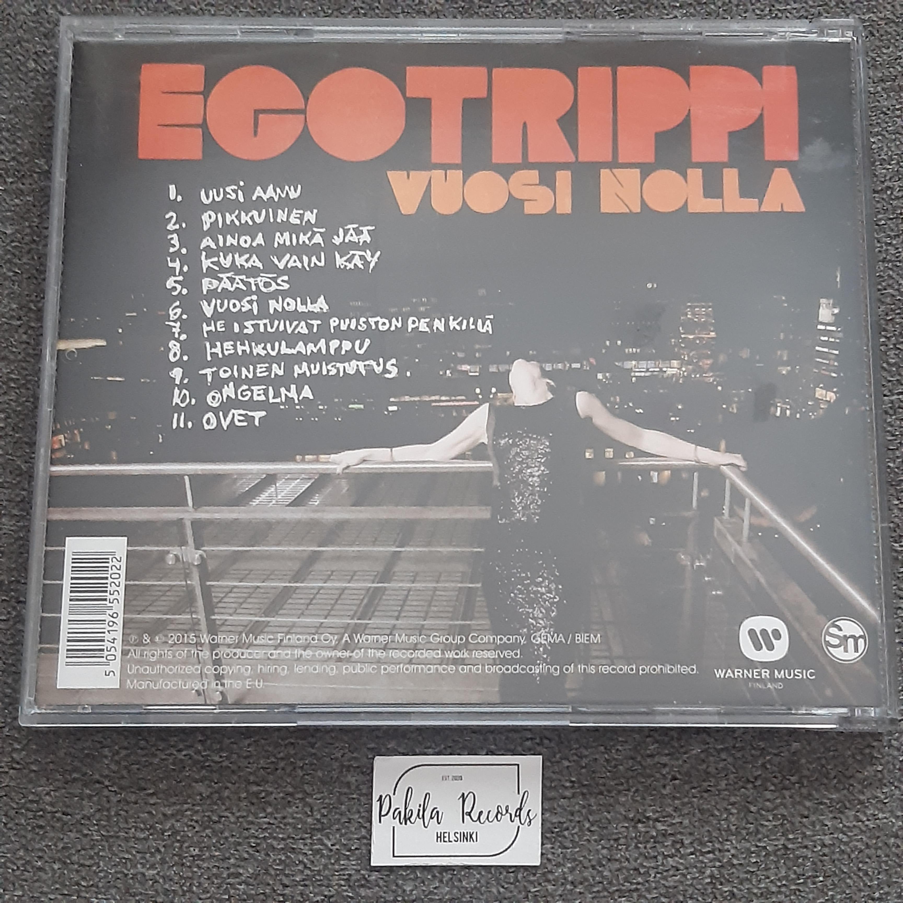 Egotrippi - Vuosi nolla - CD (käytetty)