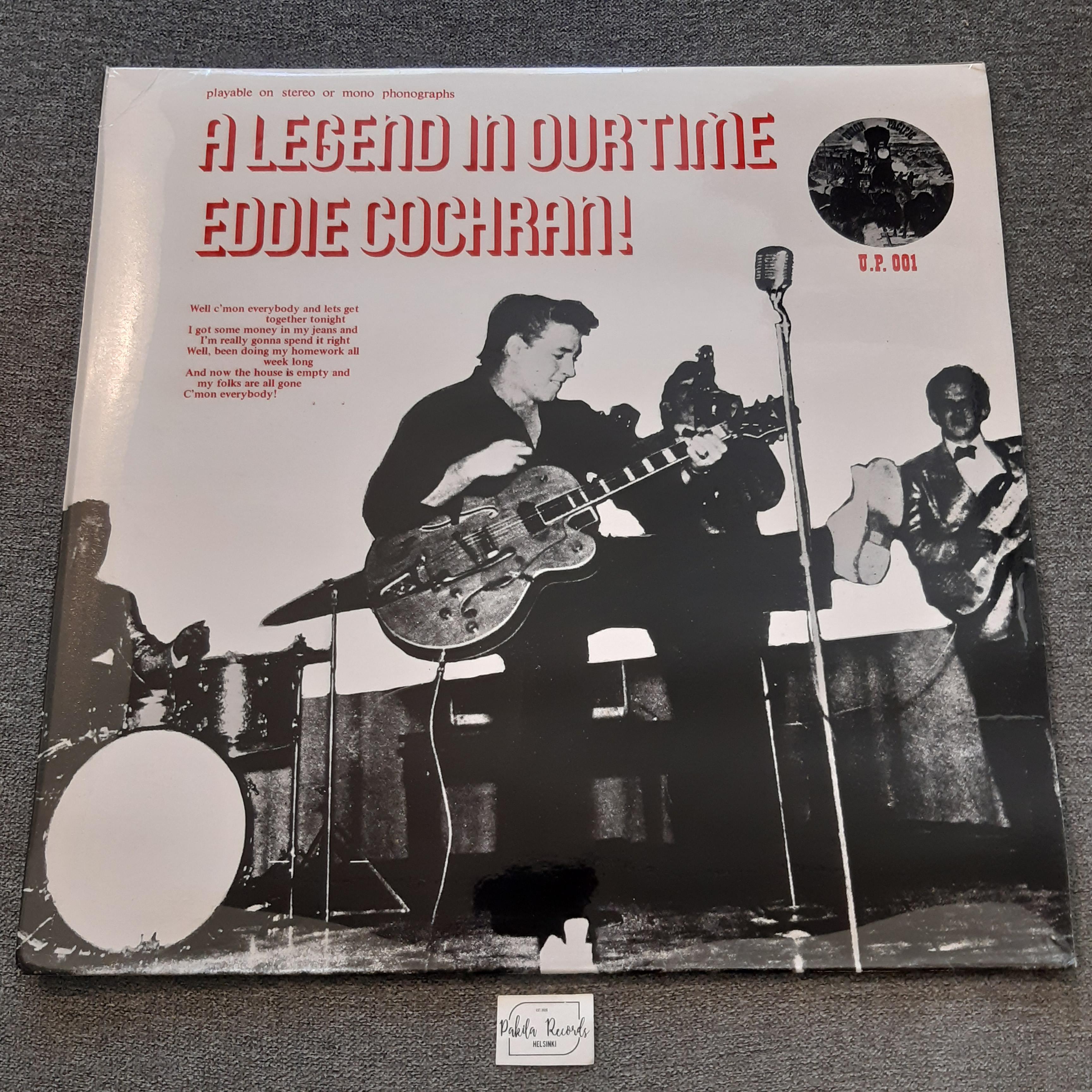 Eddie Cochran - A Legend In Our Time - LP (käytetty)