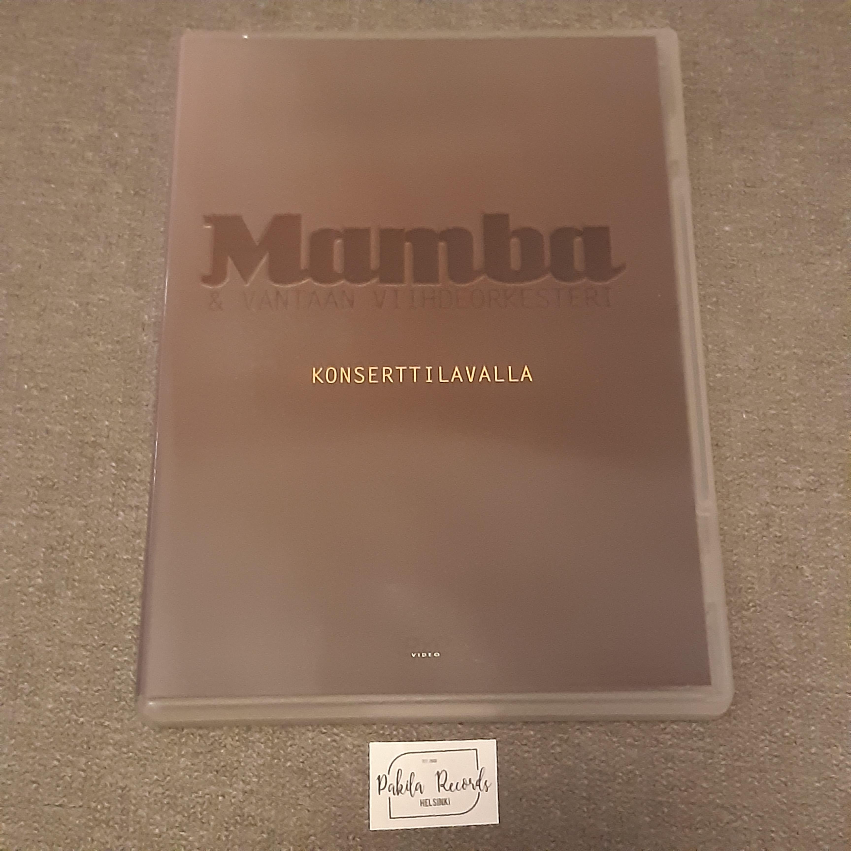 Mamba - Konserttilavalla - DVD (käytetty)