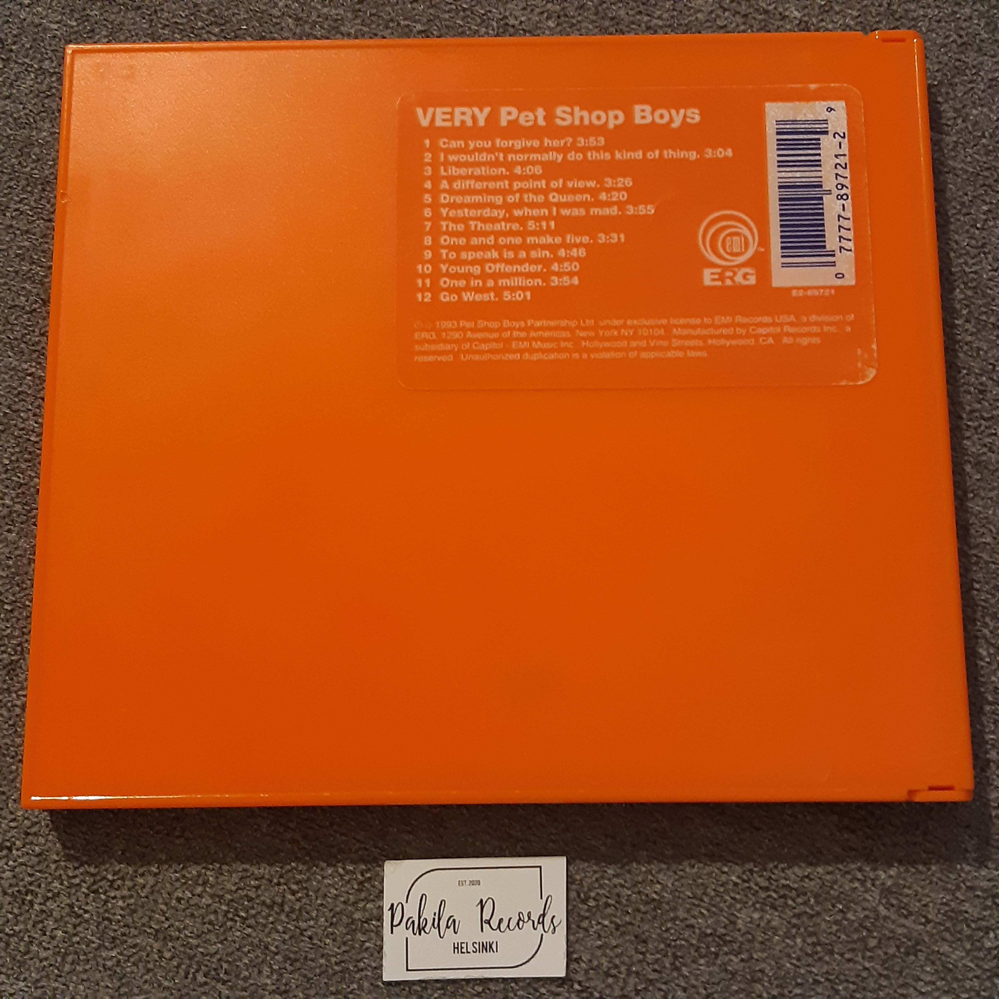 Pet Shop Boys - Very - CD (käytetty)