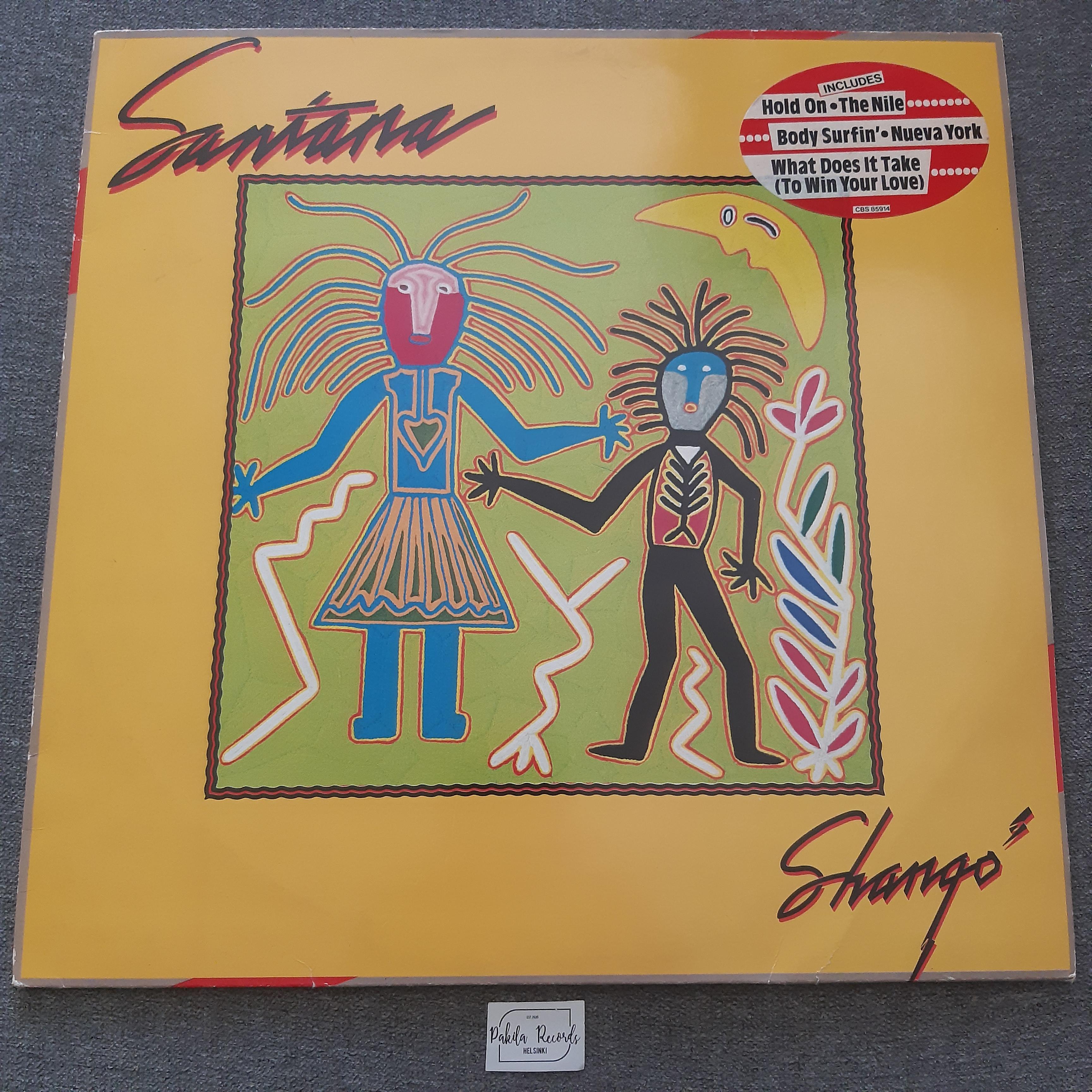 Santana - Shango - LP (käytetty)