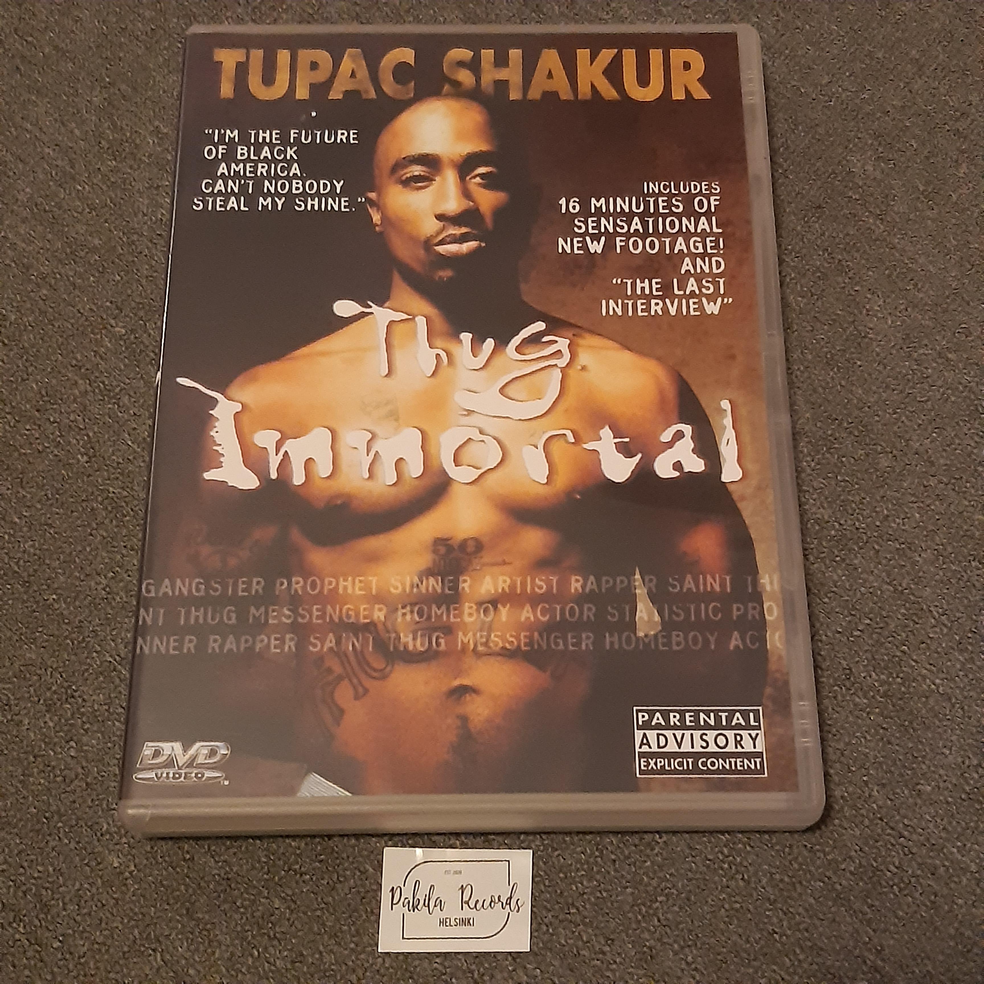 Tupac Shakur - Thug Immortal - DVD (käytetty)