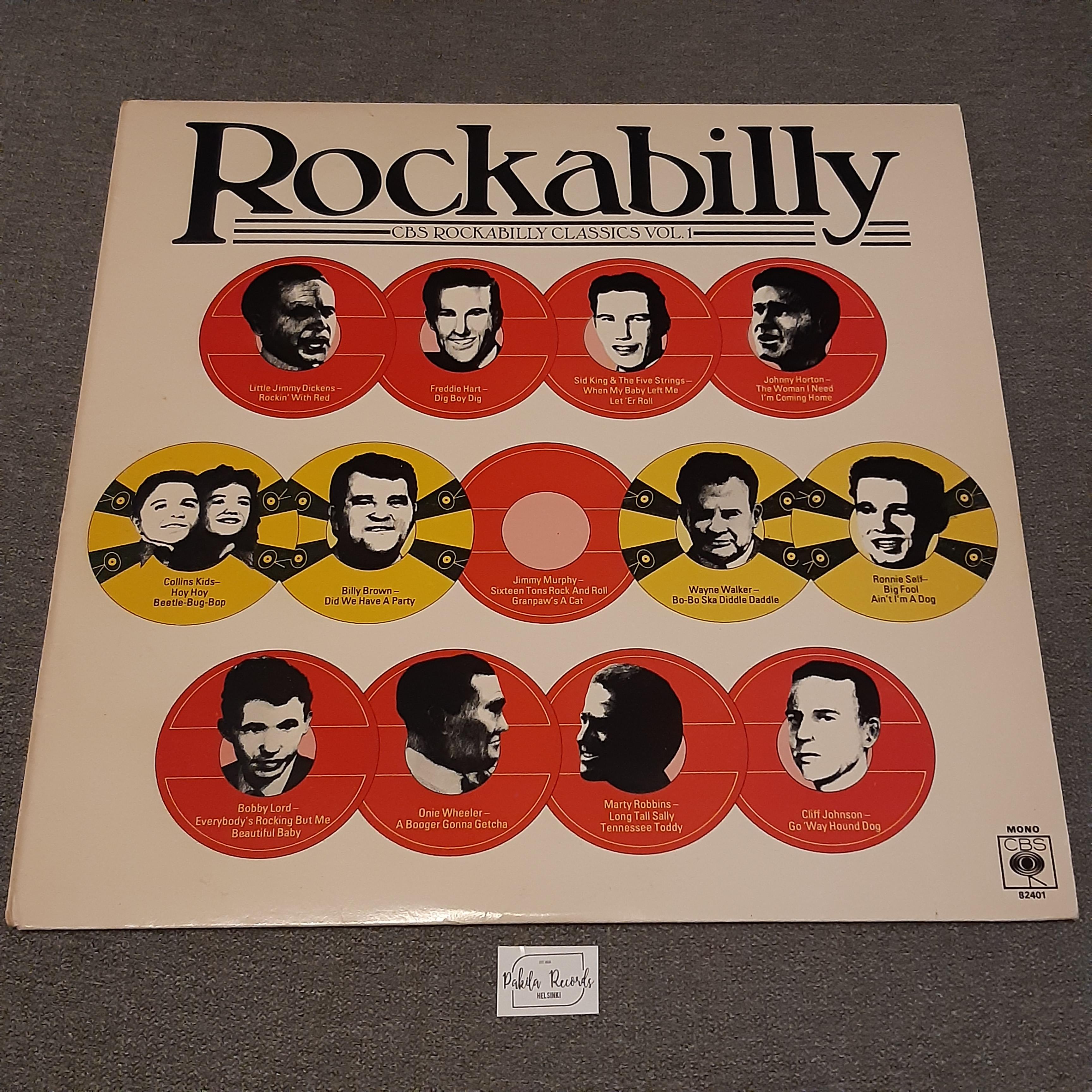 CBS Rockabilly Classics Vol. 1 - Rockabilly - LP (käytetty)