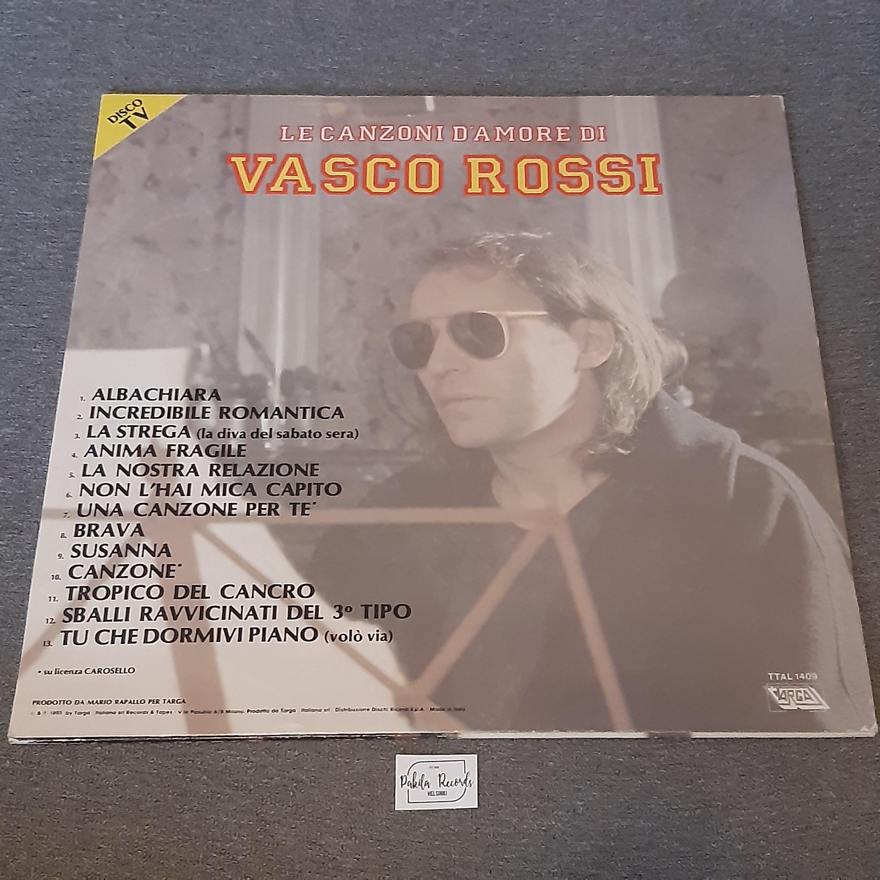 Vasco Rossi - Le Canzoni D'Amore Di - LP (käytetty)