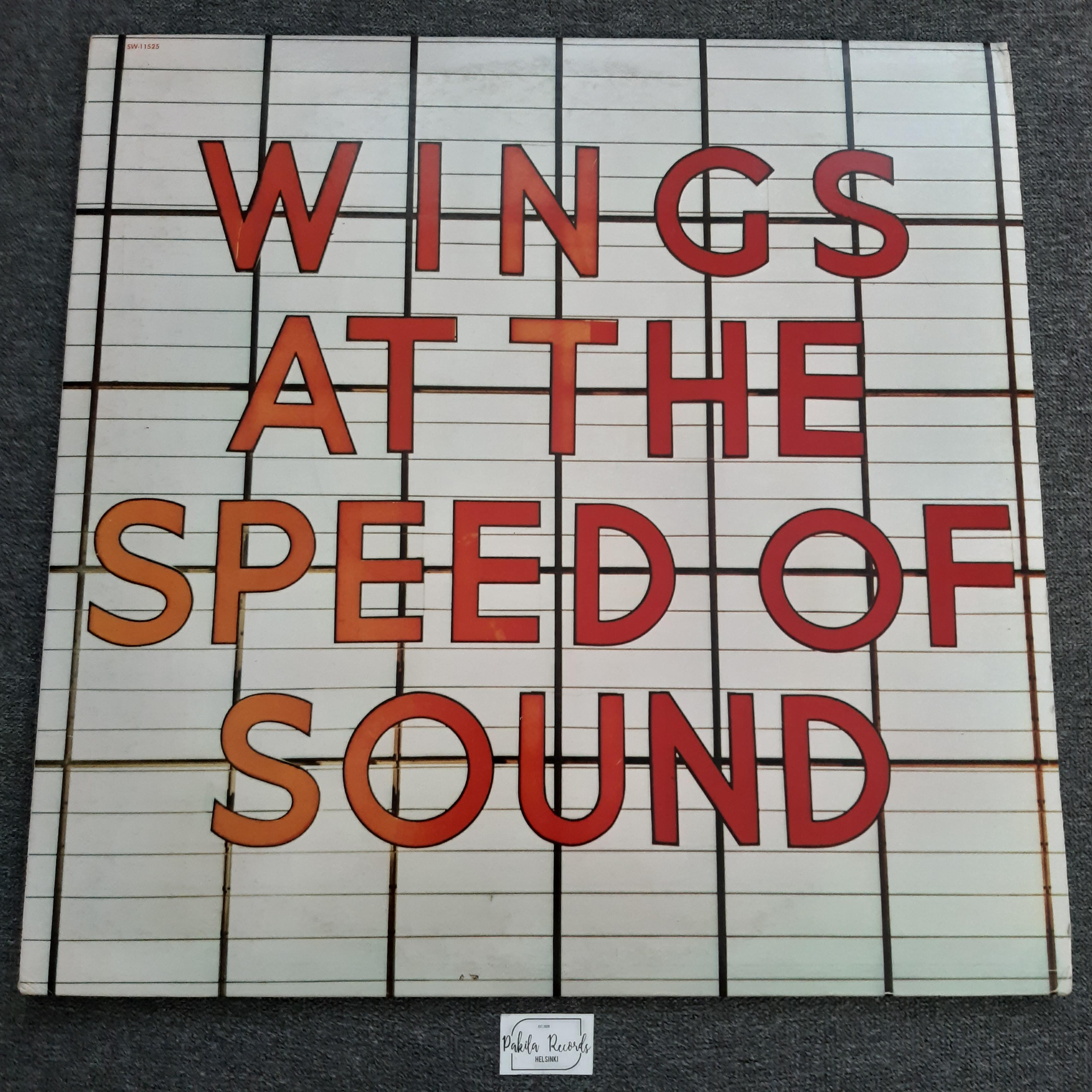 Wings - Wings At The Speed Of Sound - LP (käytetty)