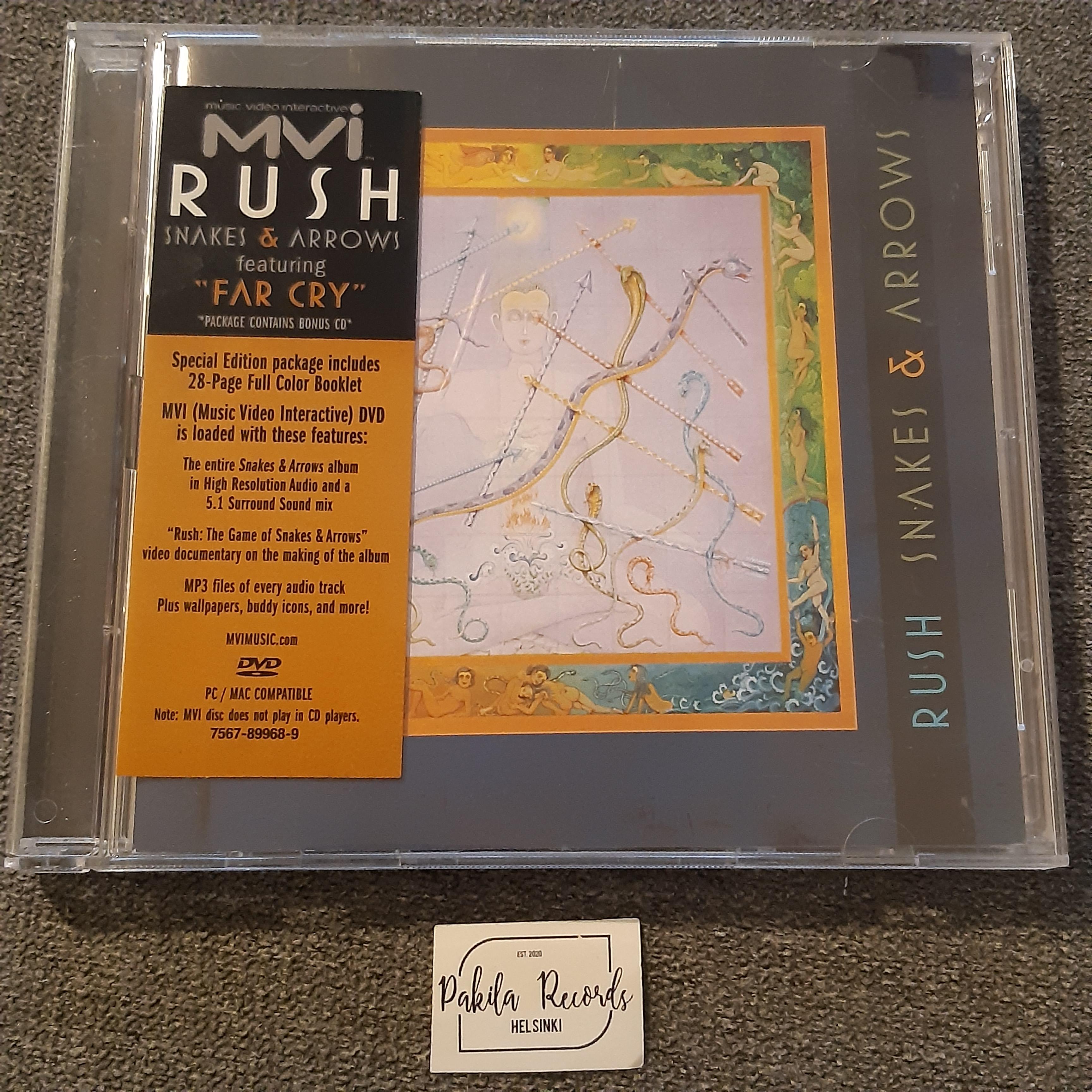 Rush - Snakes & Arrows - CD + DVD (käytetty)