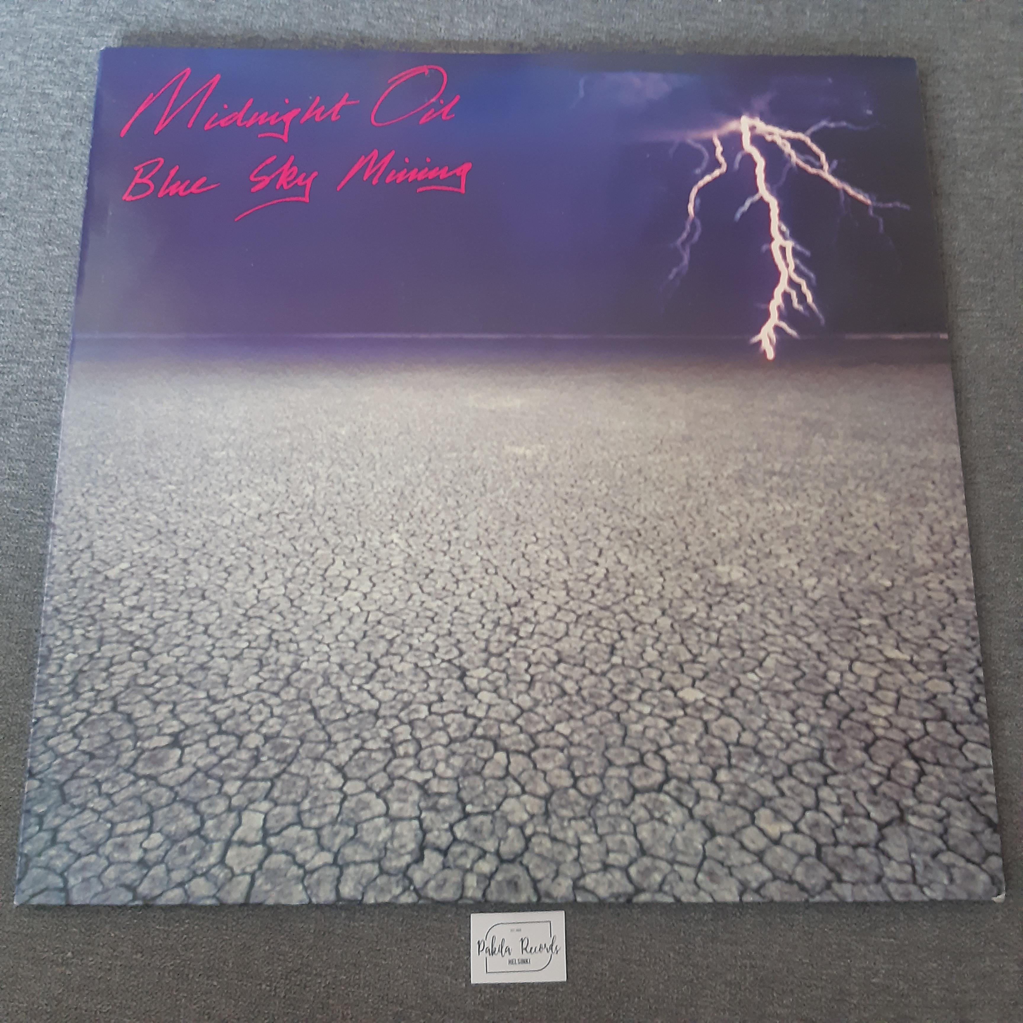 Midnight Oil - Blue Sky Mining - LP (käytetty)