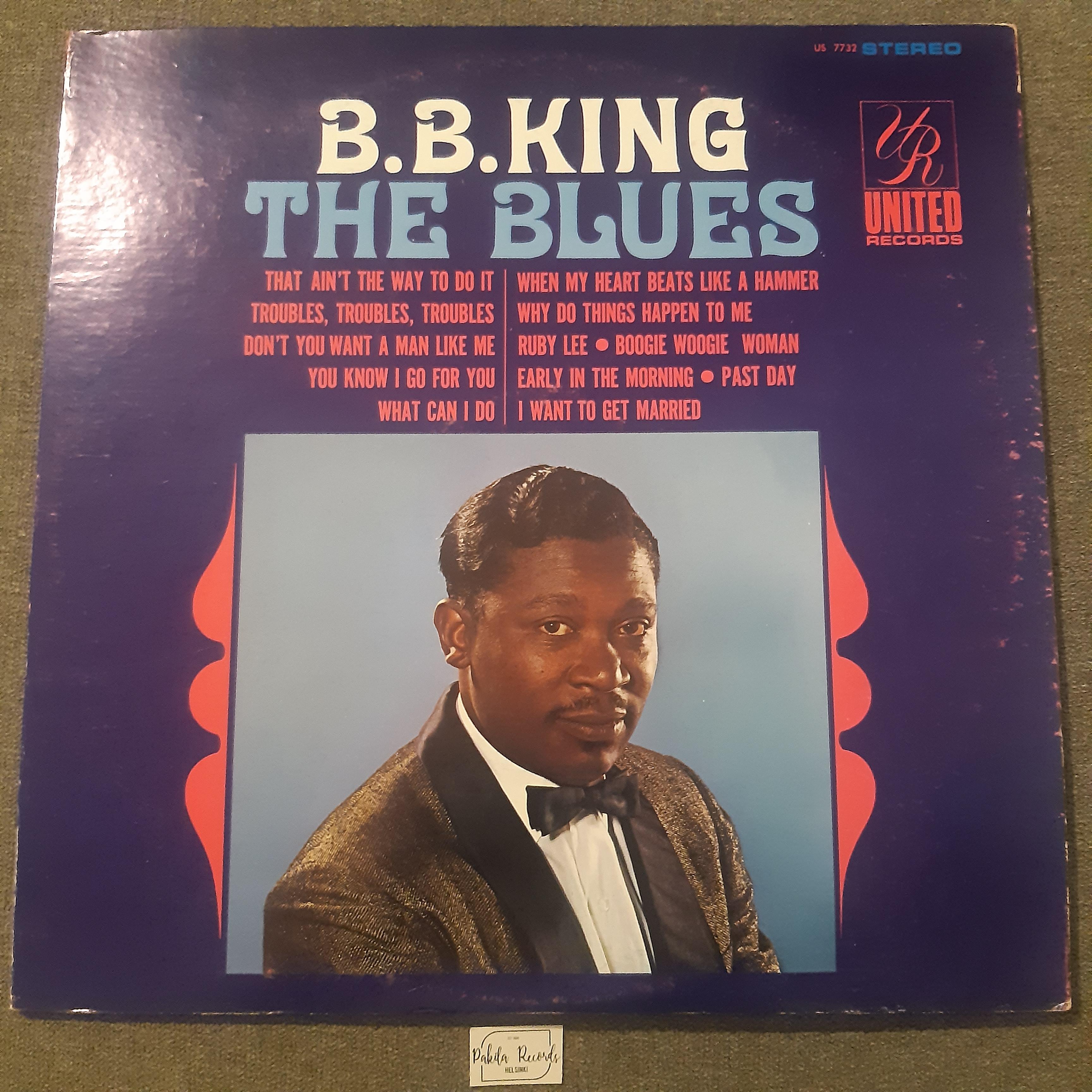 B.B. King - The Blues - LP (käytetty)