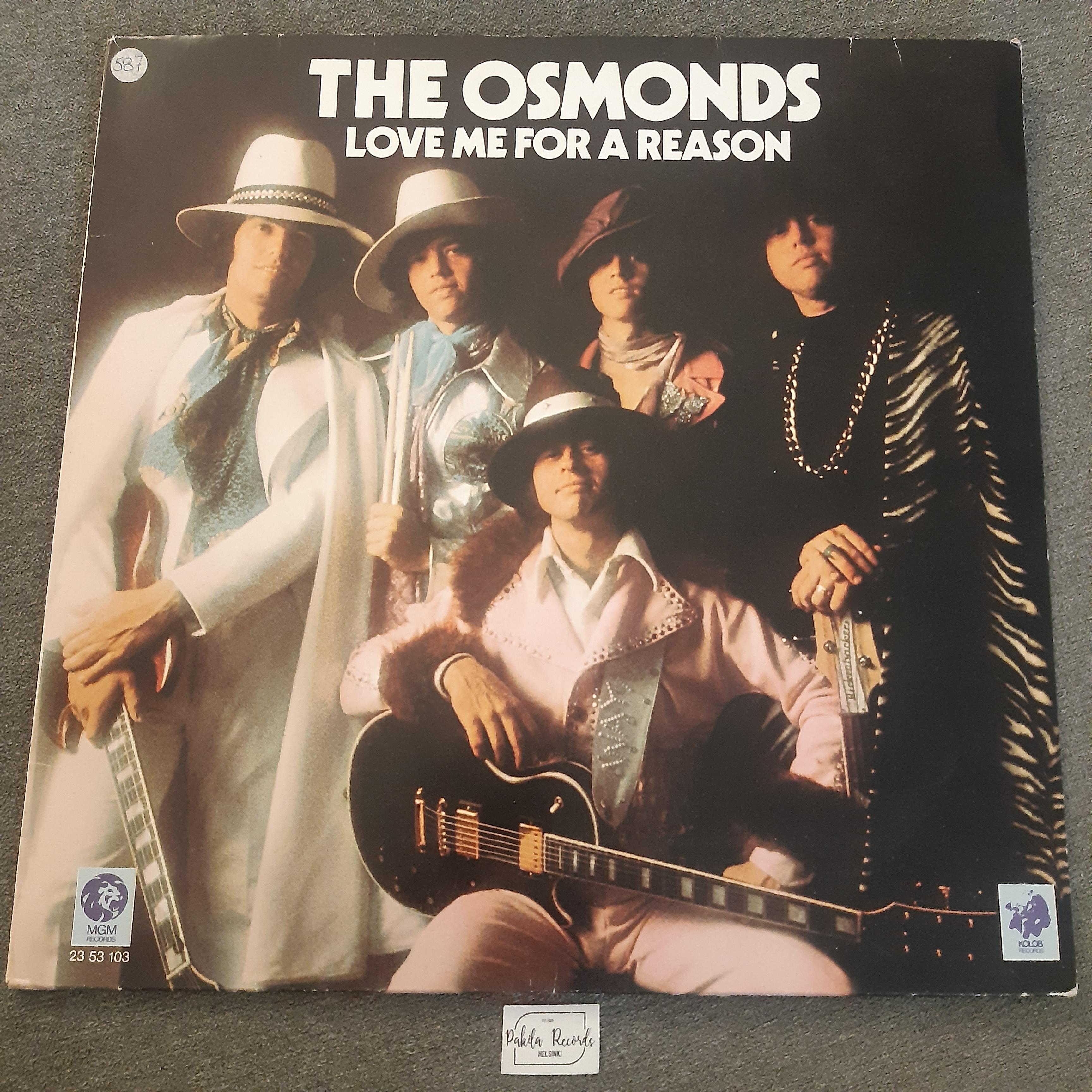 The Osmonds - Love Me For A Reason - LP (käytetty)