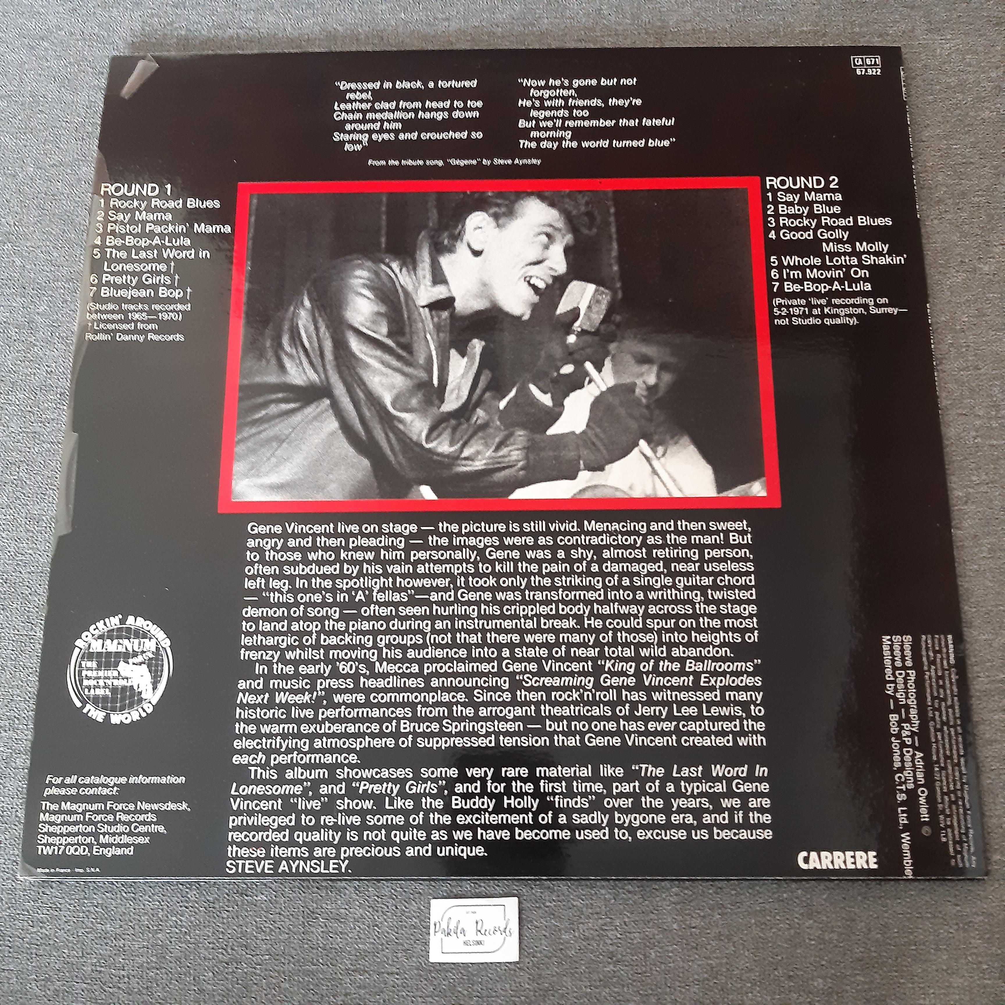 Gene Vincent - Dressed In Black - LP (käytetty)