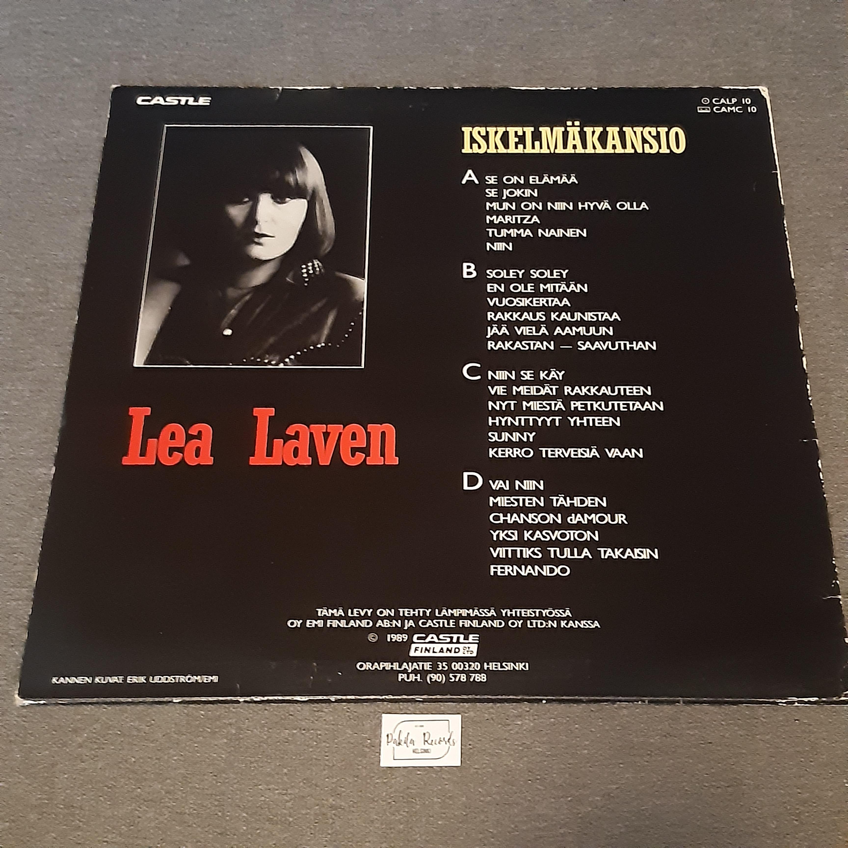 Lea Laven - Iskelmäkansio - 2 LP (käytetty)
