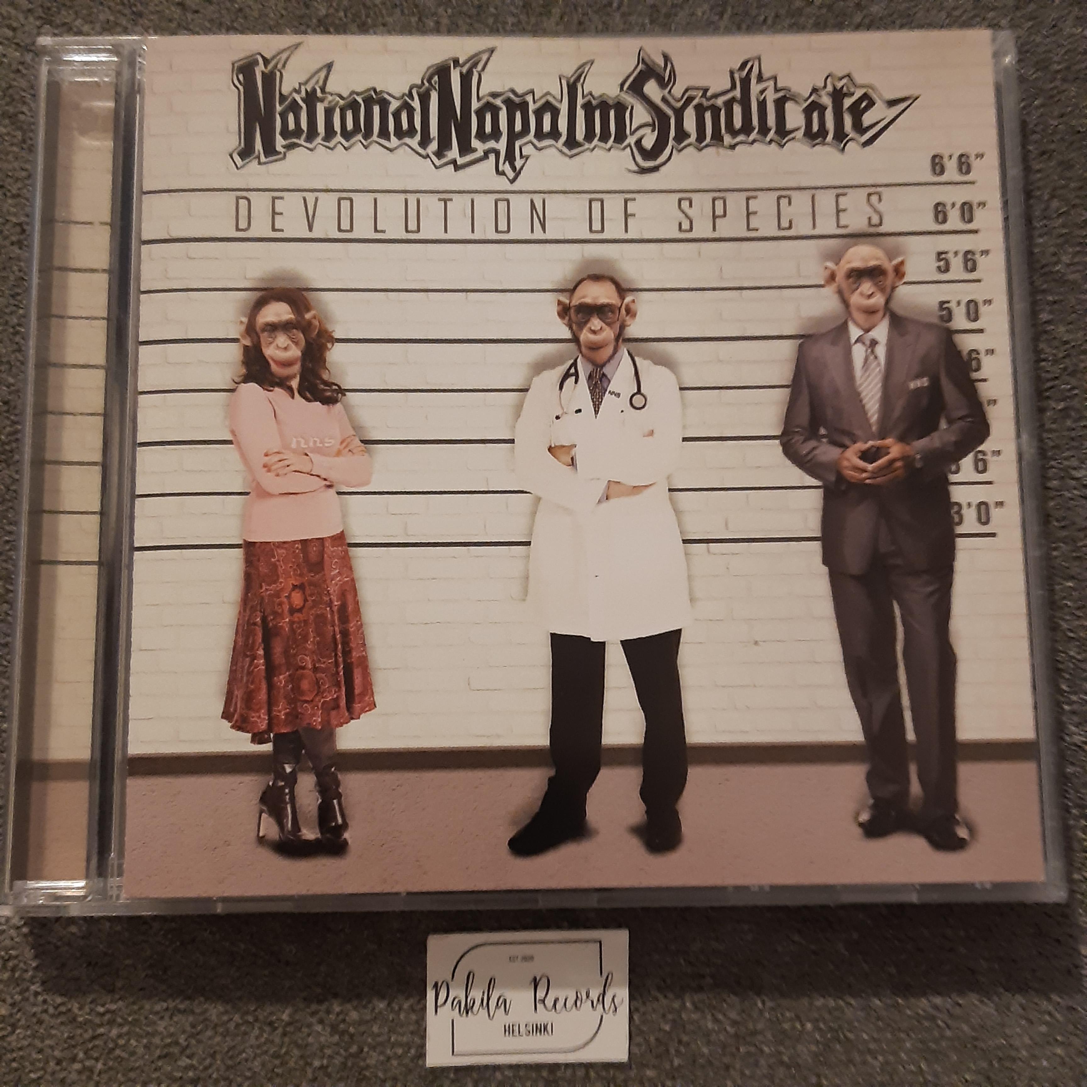 National Napalm Syndicate - Devolution Of Species - CD (käytetty)