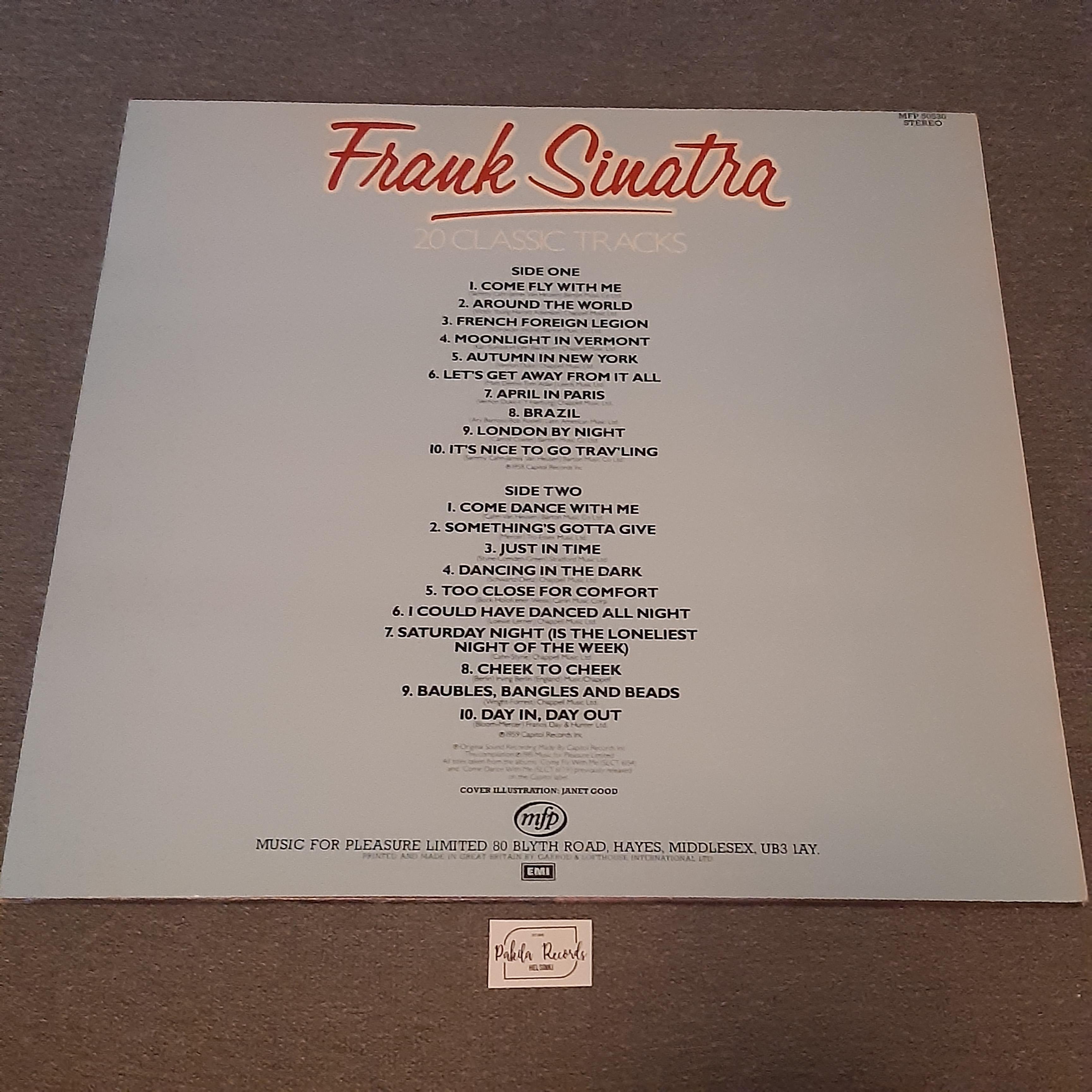 Frank Sinatra - 20 Classic Tracks - LP (käytetty)