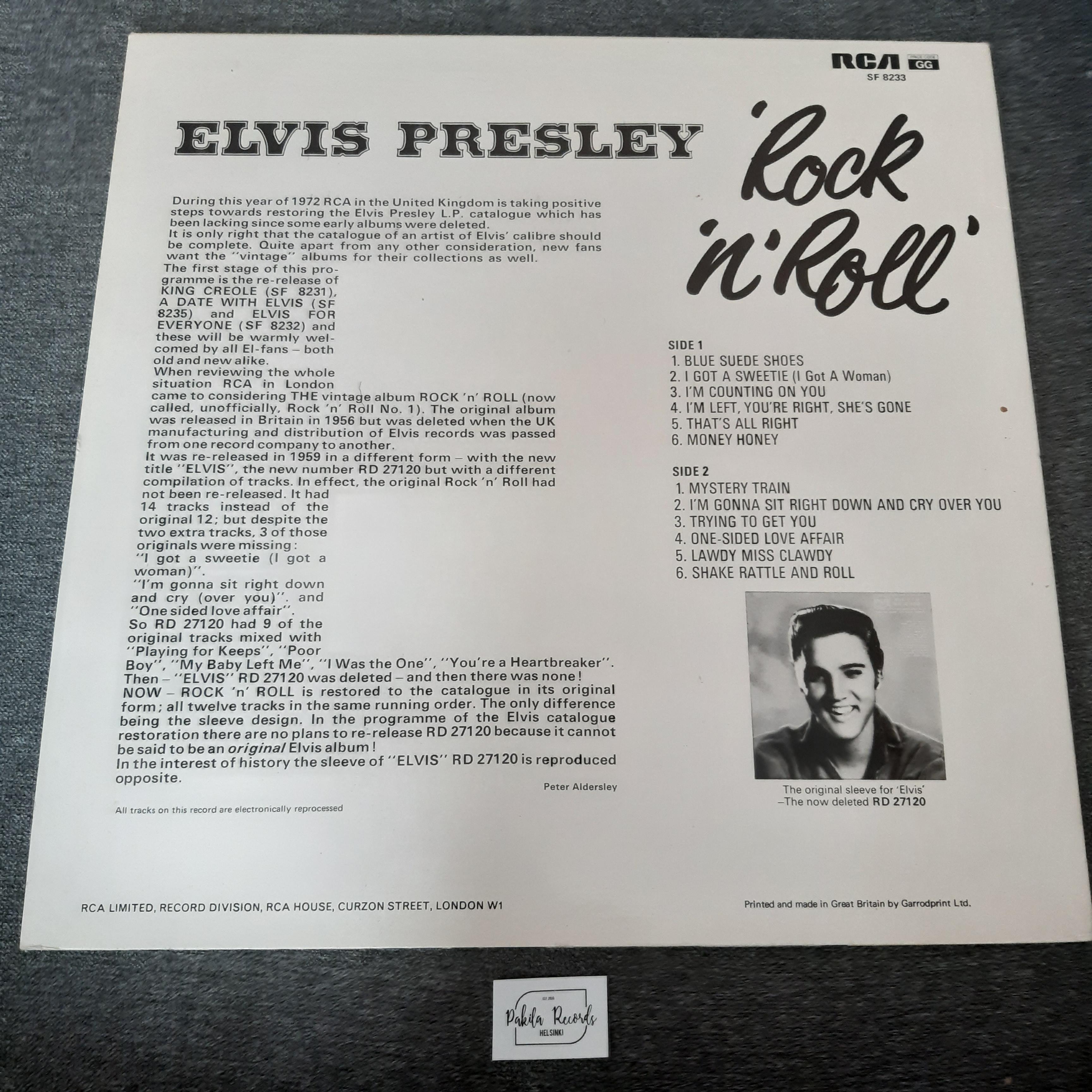 Elvis Presley - Rock 'N' Roll - LP (käytetty)
