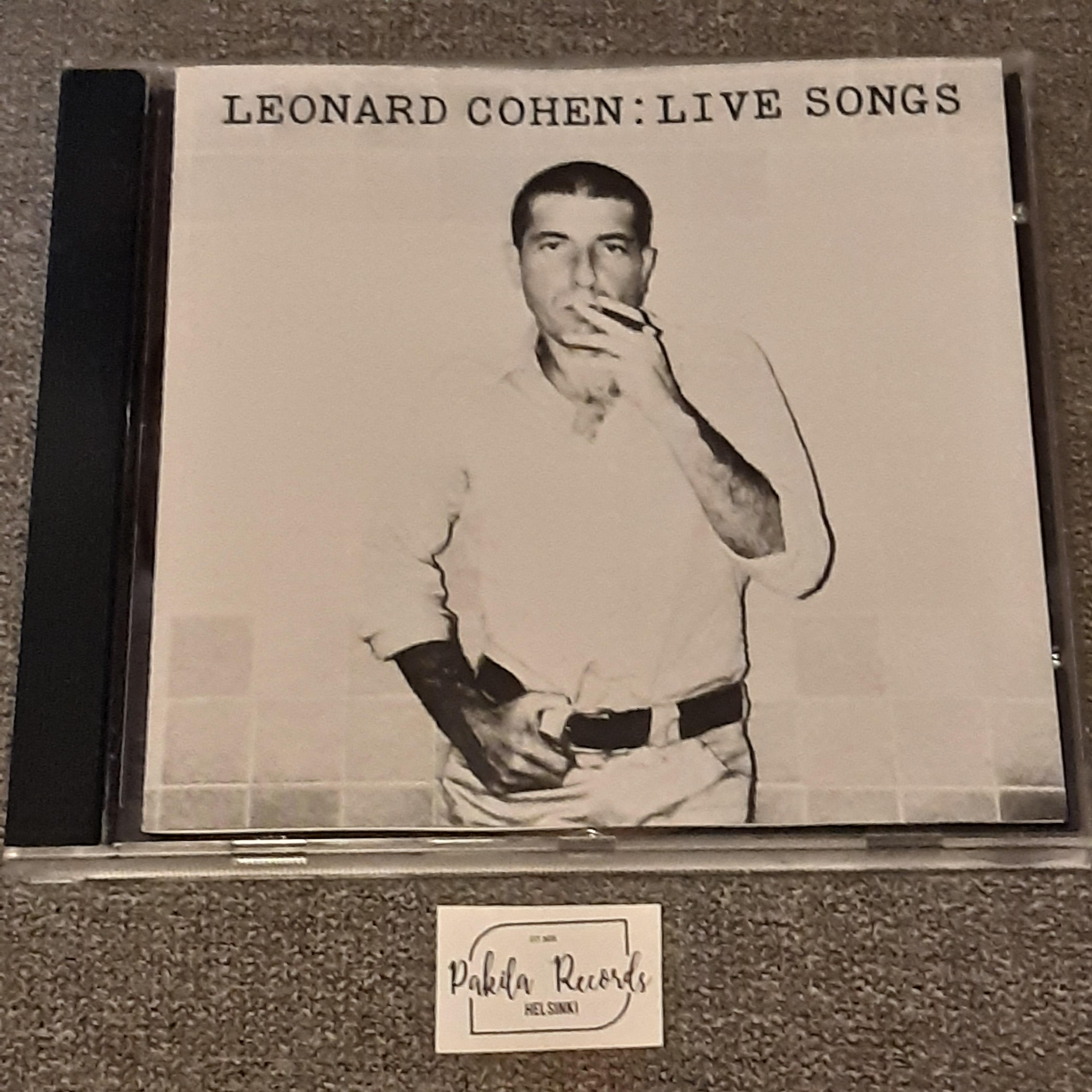 Leonard Cohen - Live Songs - CD (käytetty)