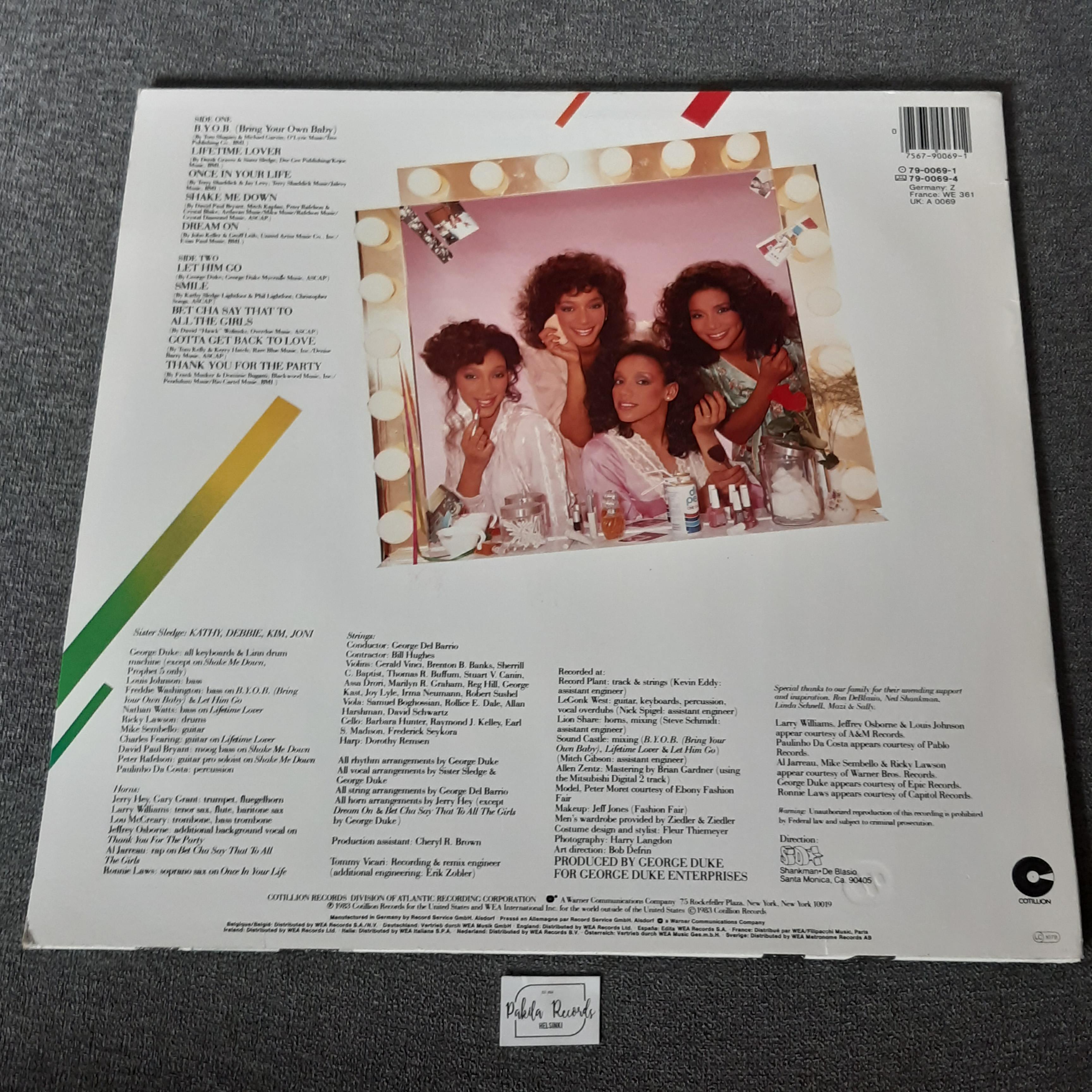 Sister Sledge - Bet Cha Say That To All Girls - LP (käytetty)