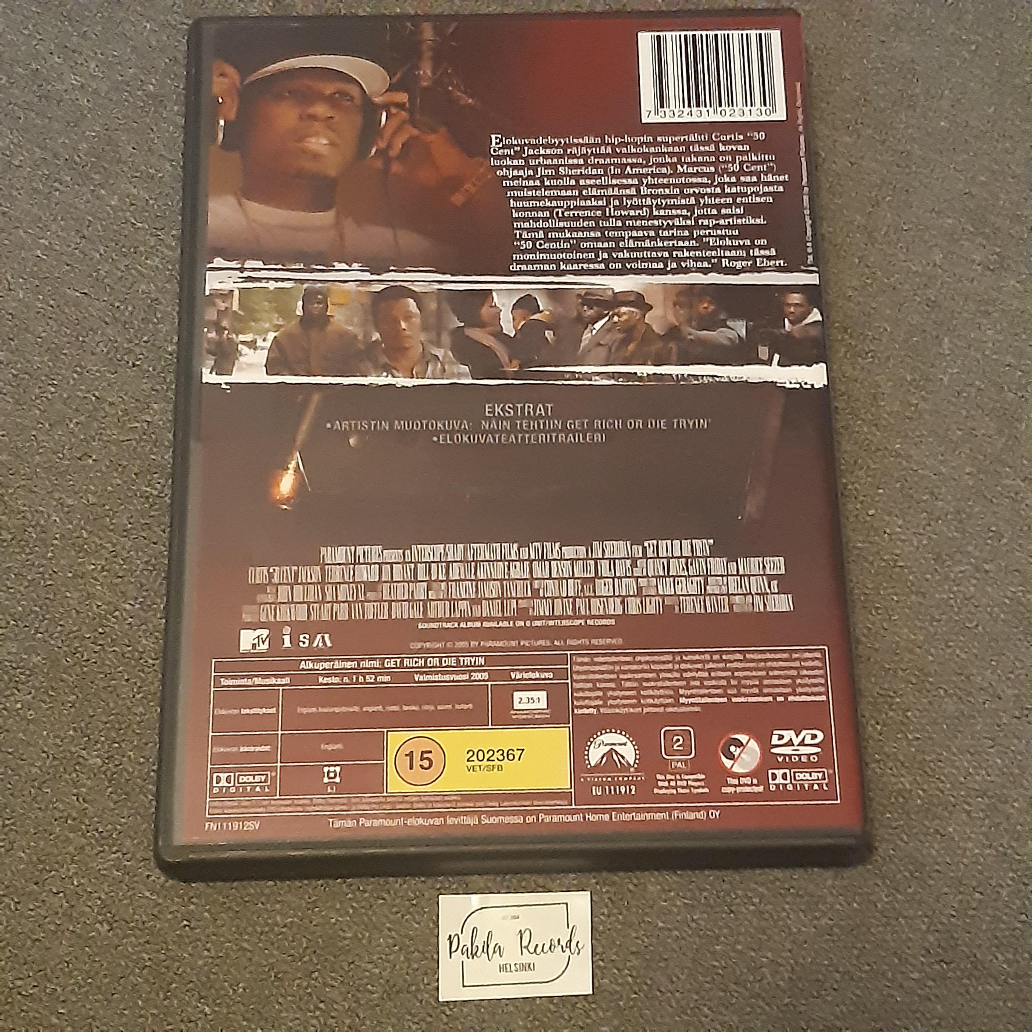 Get Rich Or Die Tryin' - DVD (käytetty)