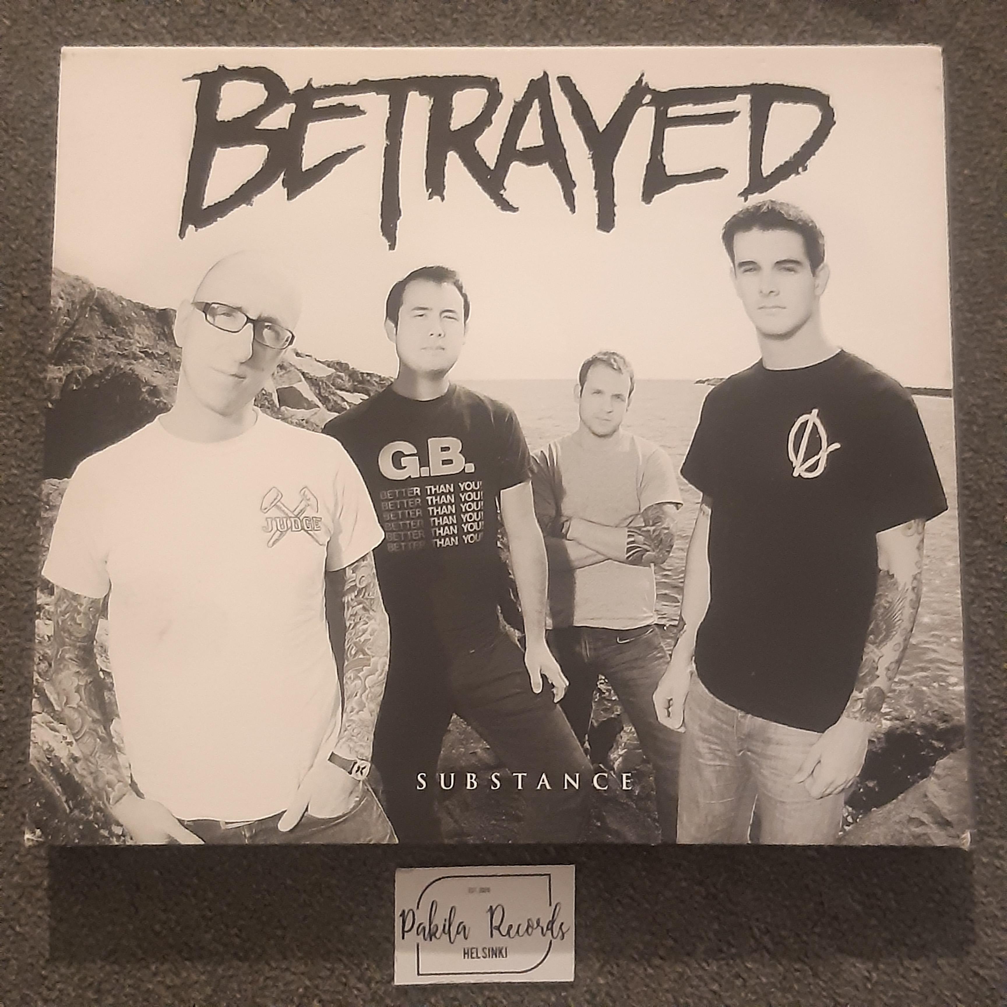 Betrayed - Substance - CD (käytetty)