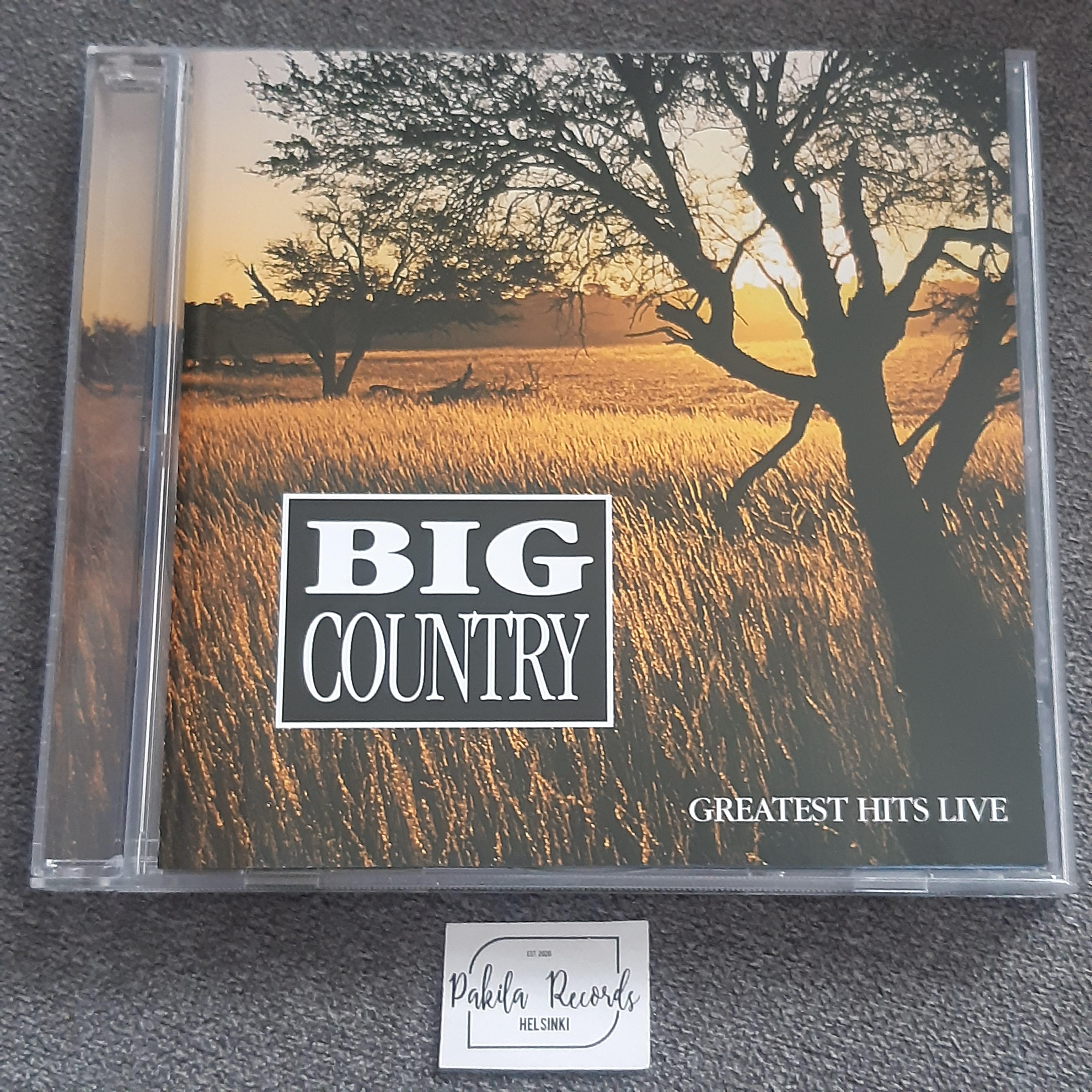 Big Country - Greatest Hits Live - CD (käytetty)