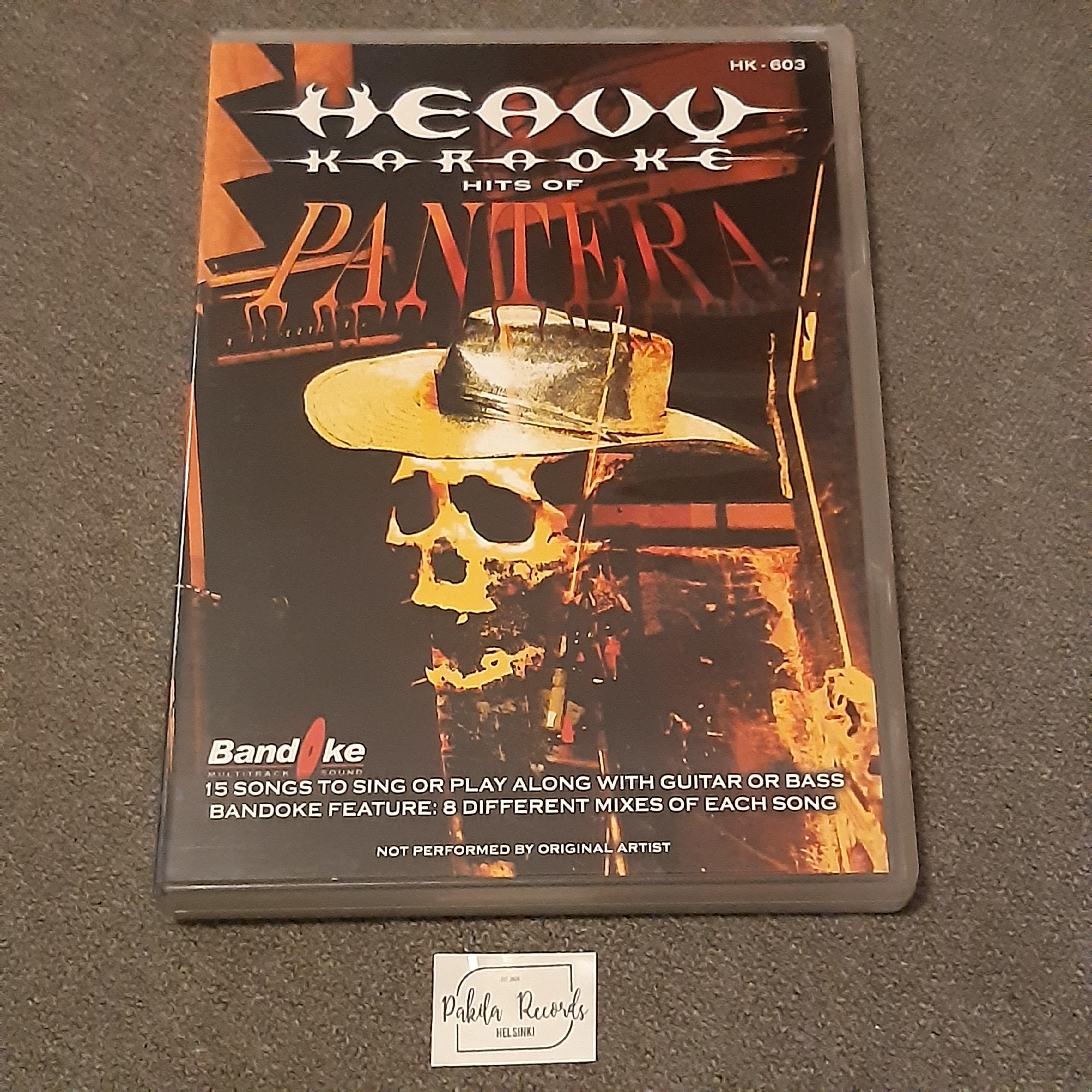 Heavy Karaoke - Hits Of Pantera - DVD (käytetty)