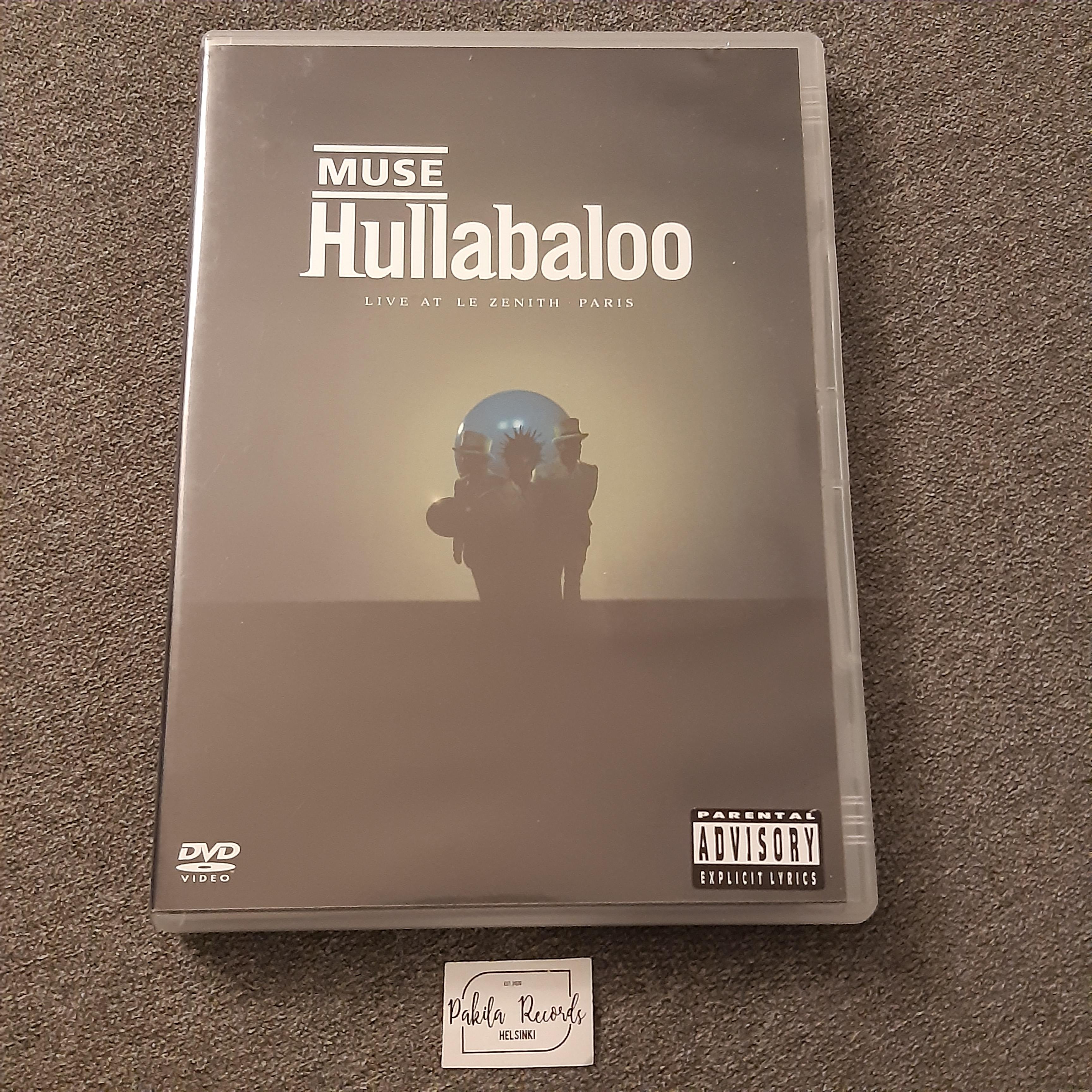 Muse - Hullabaloo, Live At Le Zenith Paris - 2 DVD (käytetty)