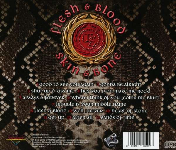 Whitesnake - Flesh & Blood - CD (uusi)