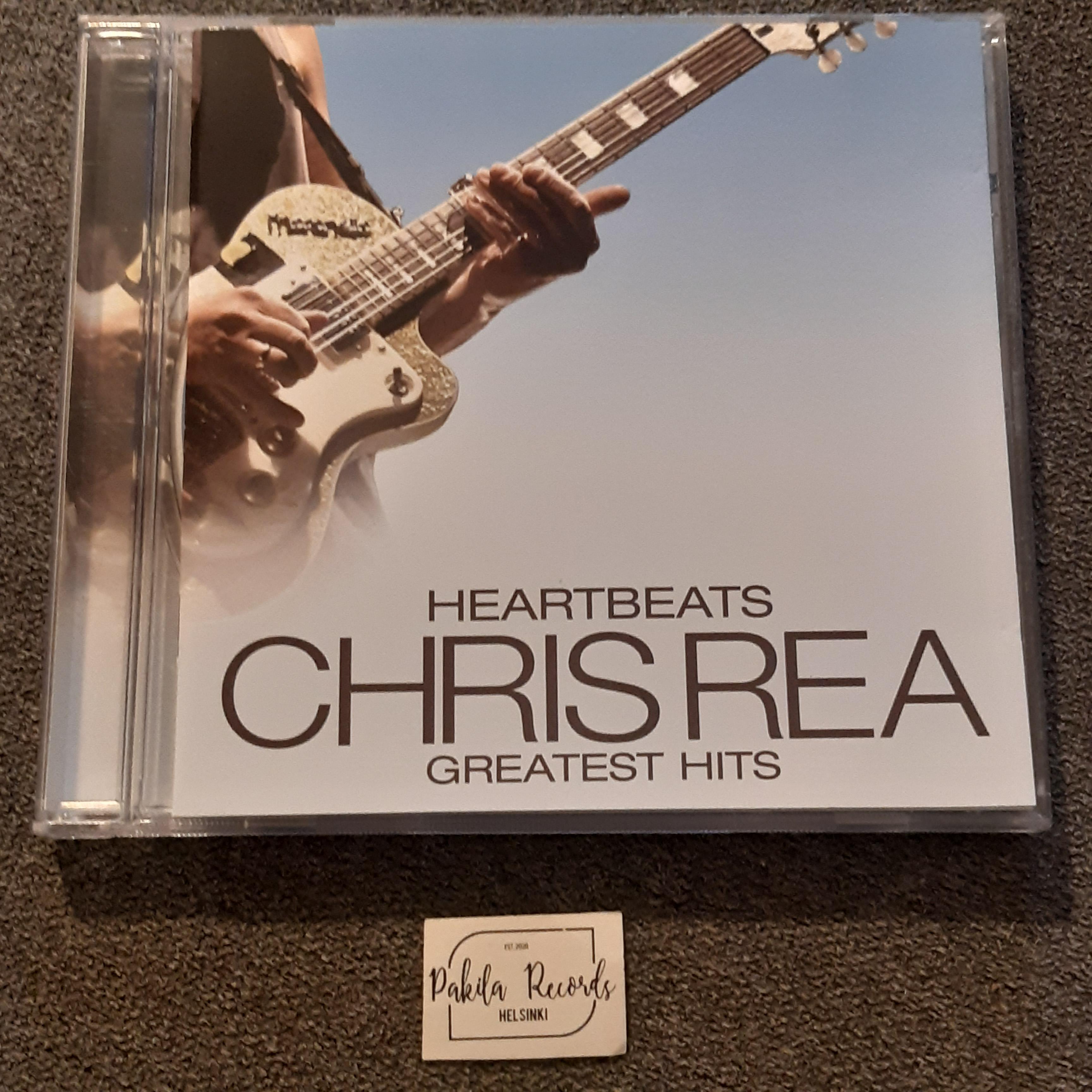 Chris Rea - Heartbeats, Greatest Hits - CD (käytetty)