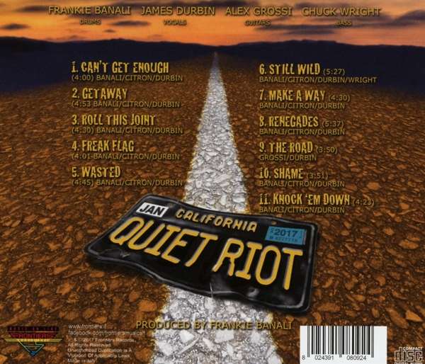 Quiet Riot - Road Rage - CD (uusi)