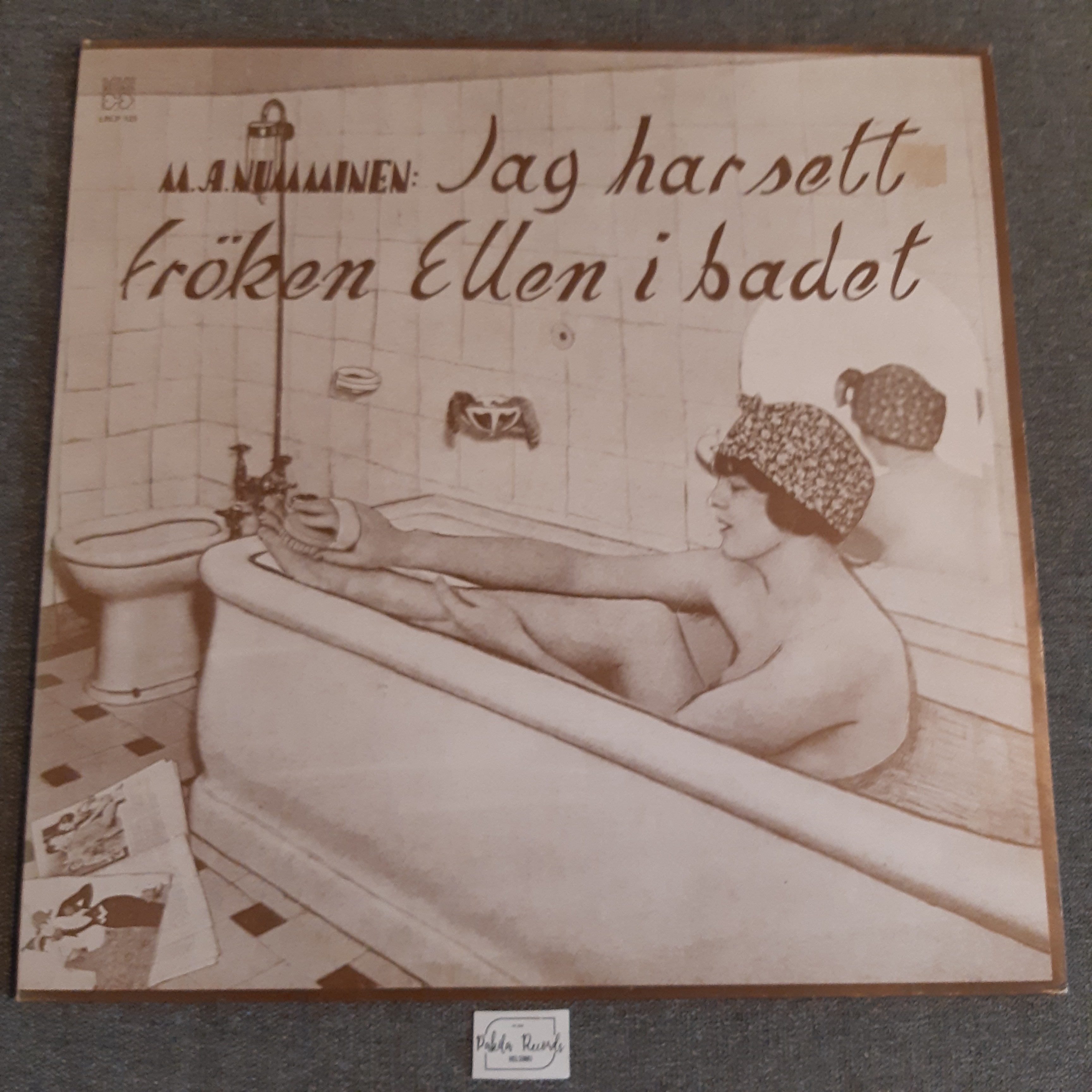 M.A. Numminen - Jag har sett fröken Ellen i badet - LP (käytetty)