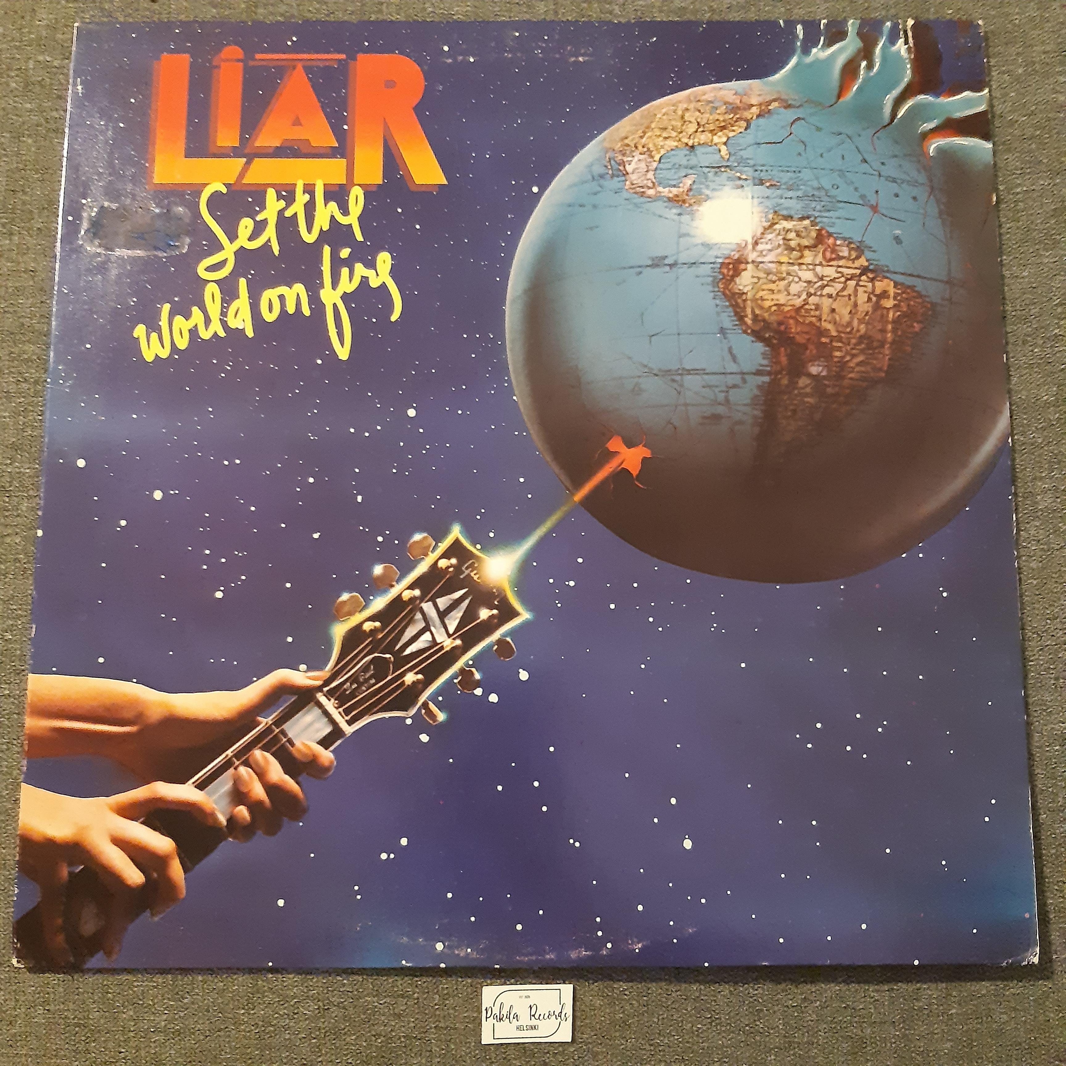 Liar - Set The World On Fire - LP (käytetty)