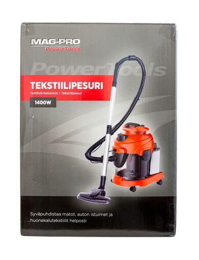 Tekstiilipesuri 1400W syväpuhdistava - Mag-Pro Power Tools
