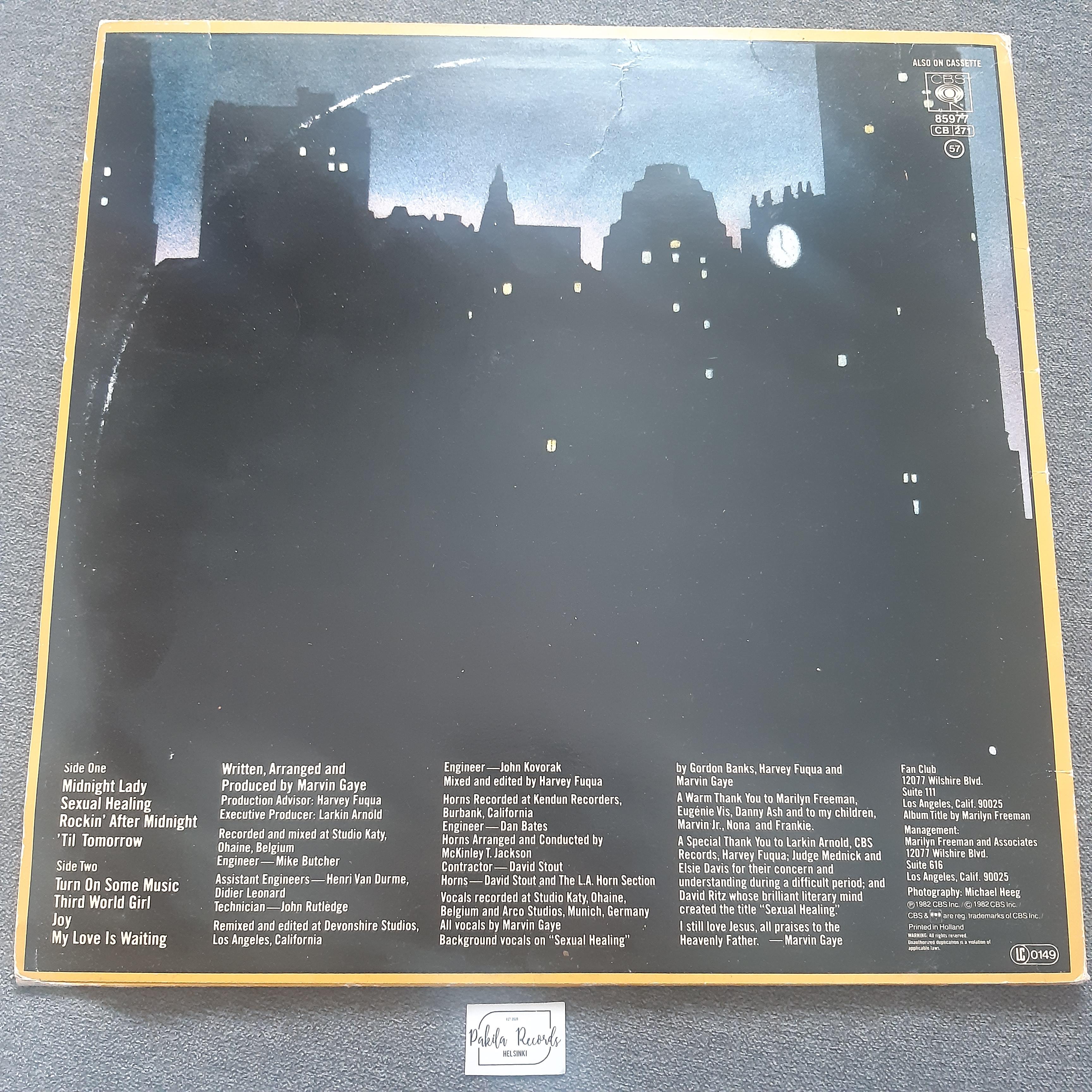 Marvin Gaye - Midnight Love - LP (käytetty)
