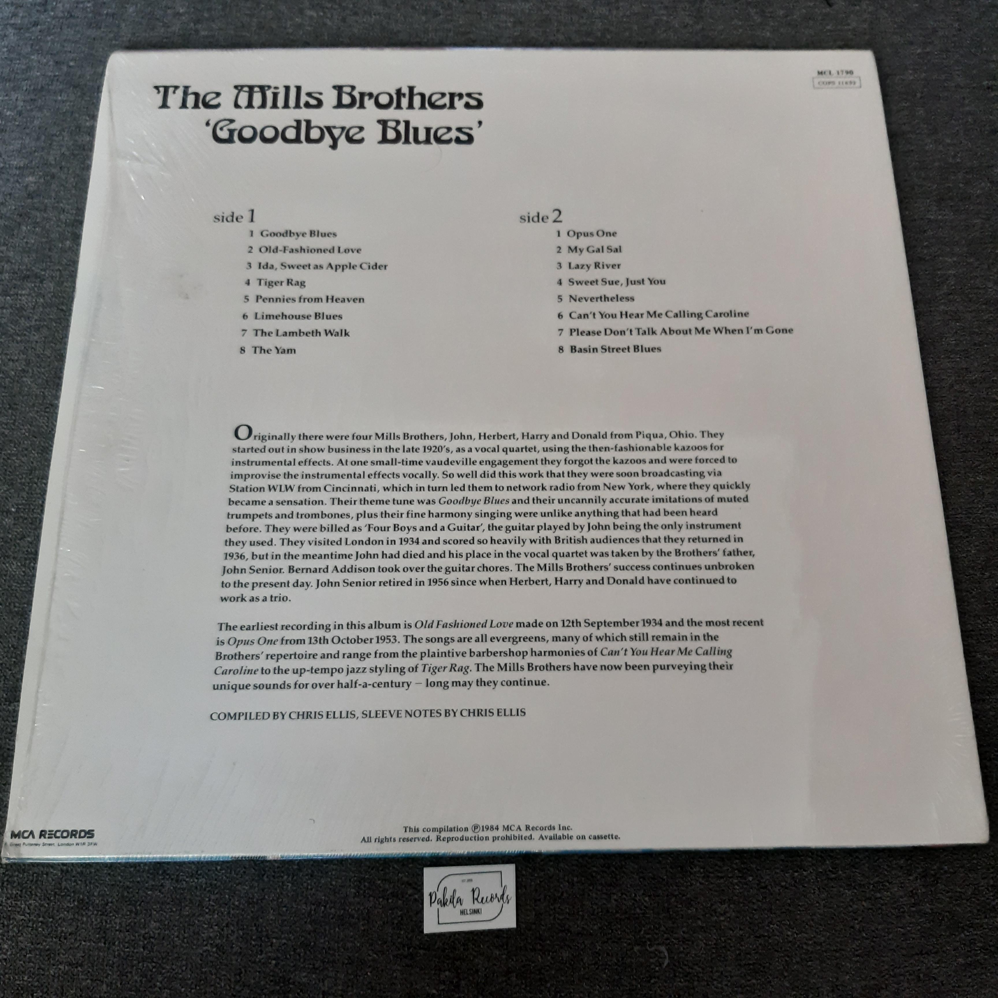 The Mills Brothers - Goodbye Blues - LP (käytetty)