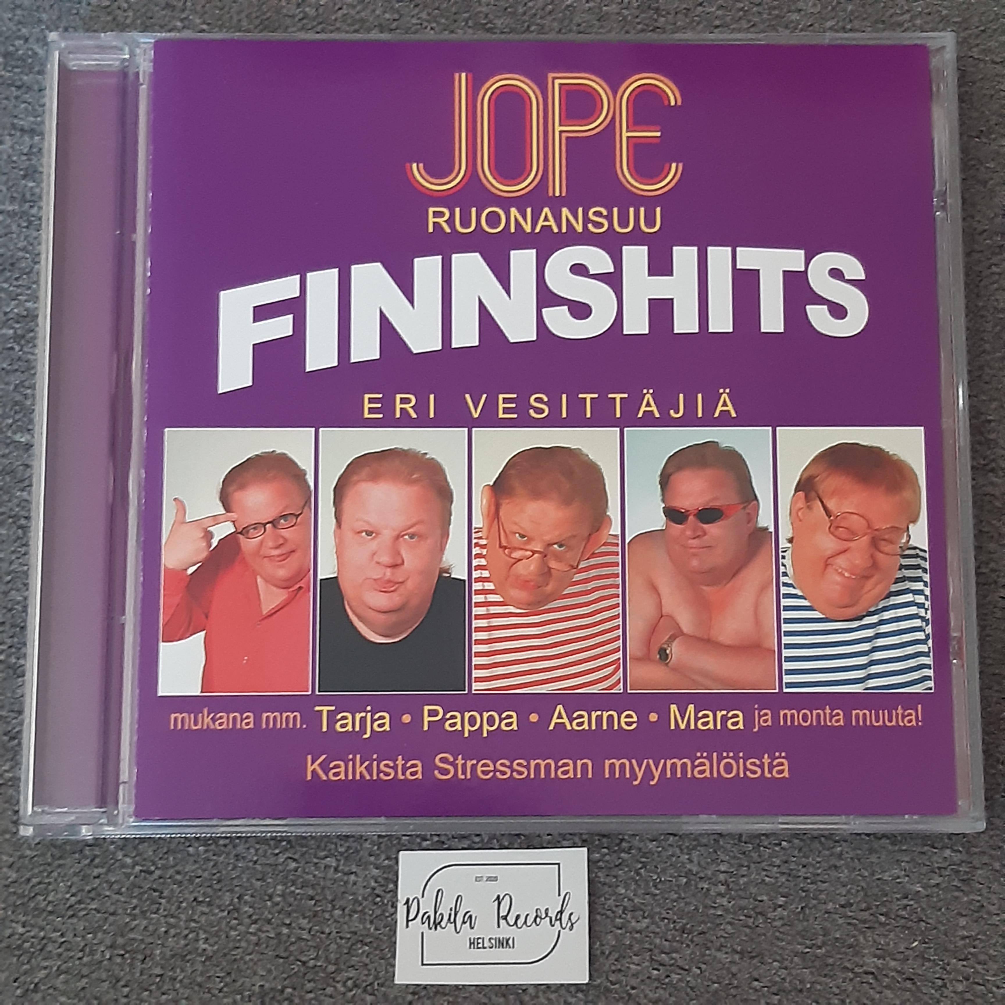Jope Ruonansuu - Finnshits - CD (käytetty)
