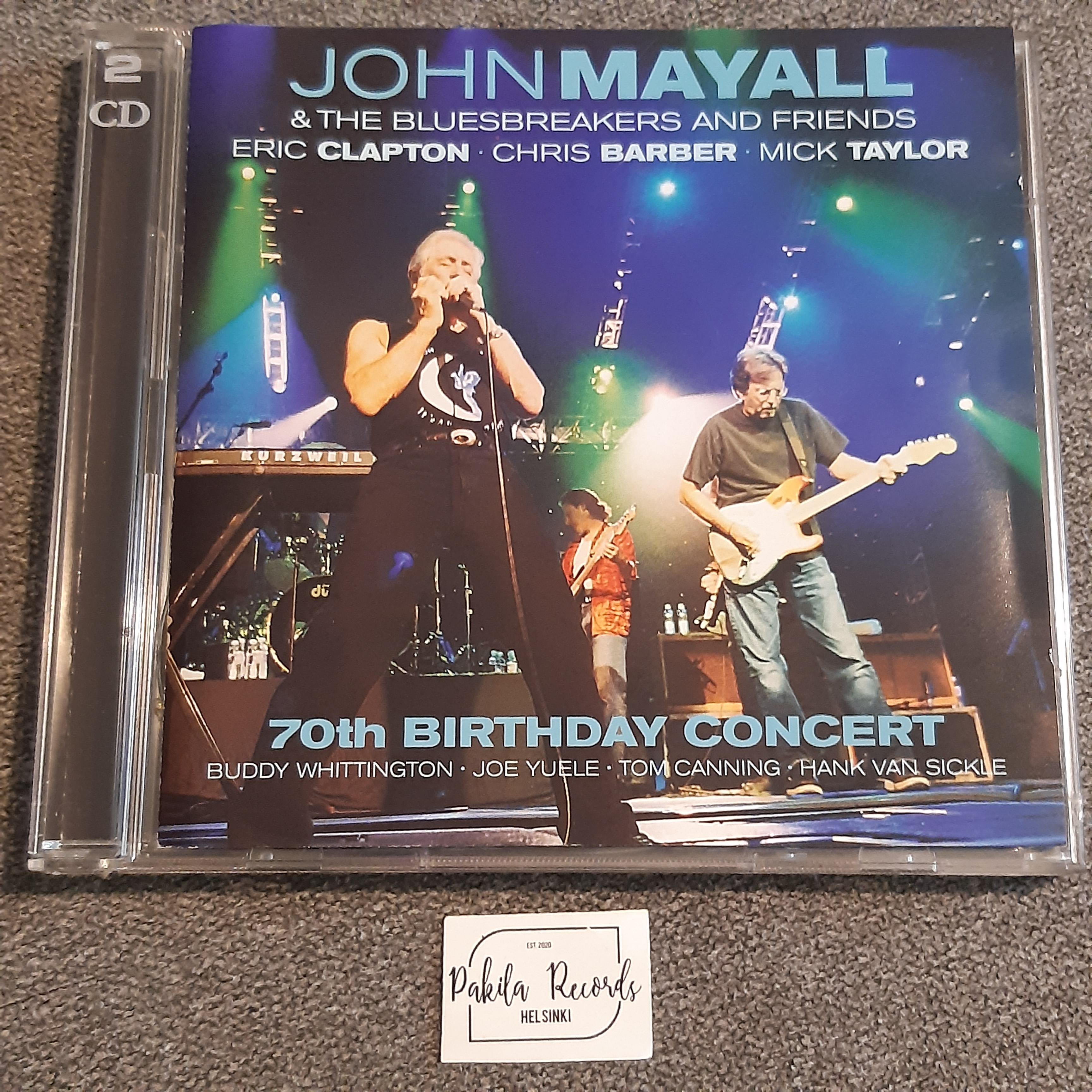 John Mayall & The Bluesbreakers And Friends - 70th Birthday Concert - 2 CD (käytetty)