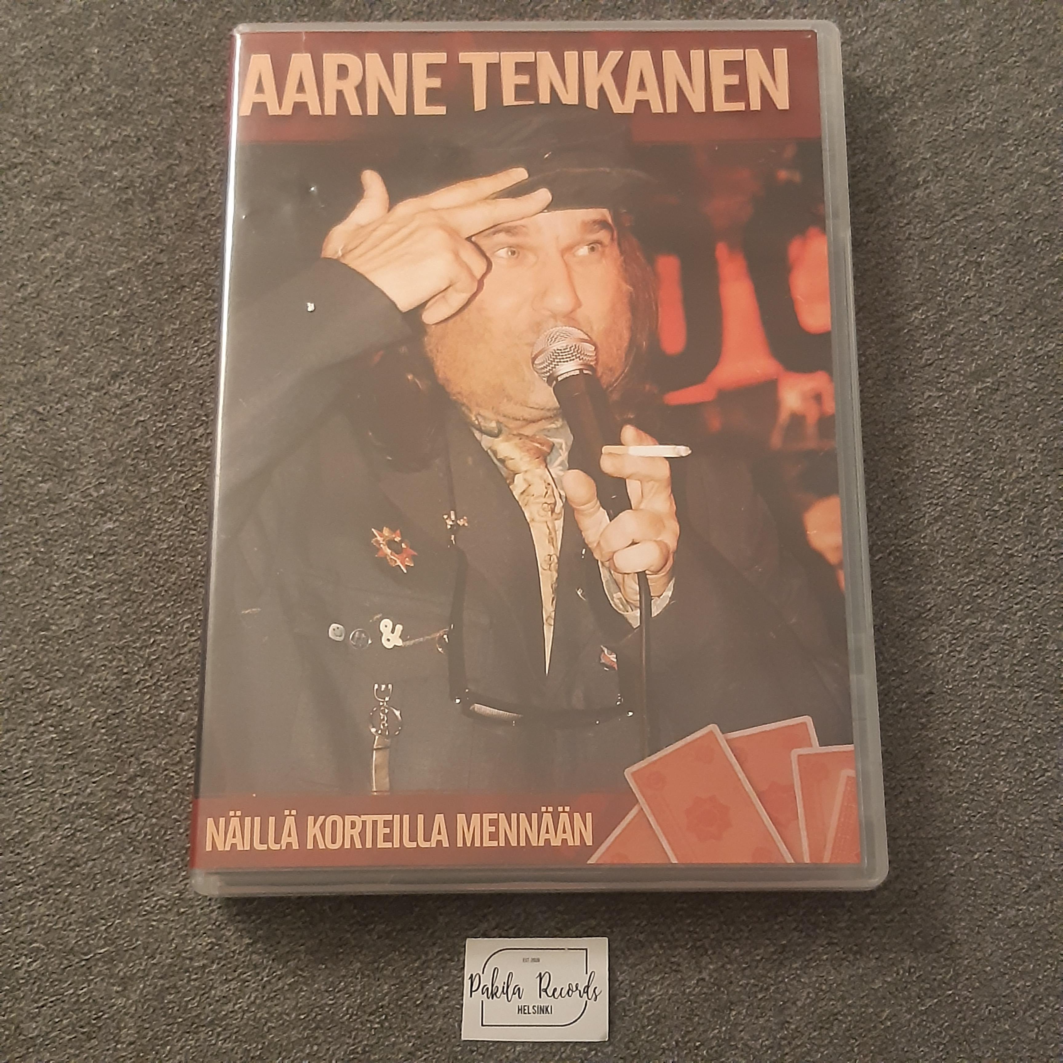 Aarne Tenkanen - Näillä korteilla mennään - DVD (käytetty)