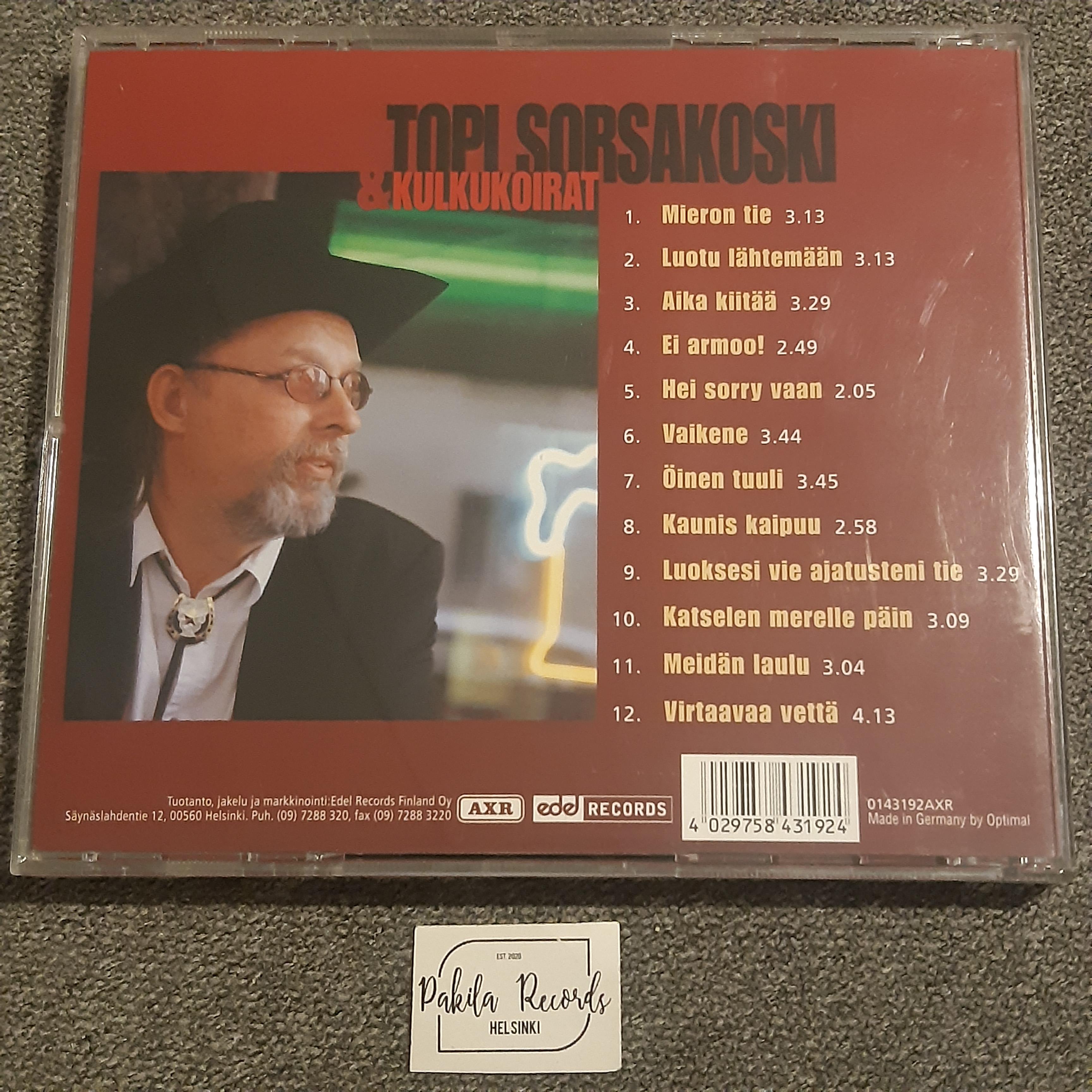 Topi Sorsakoski & Kulkukoirat - Luotu lähtemään - CD (käytetty)