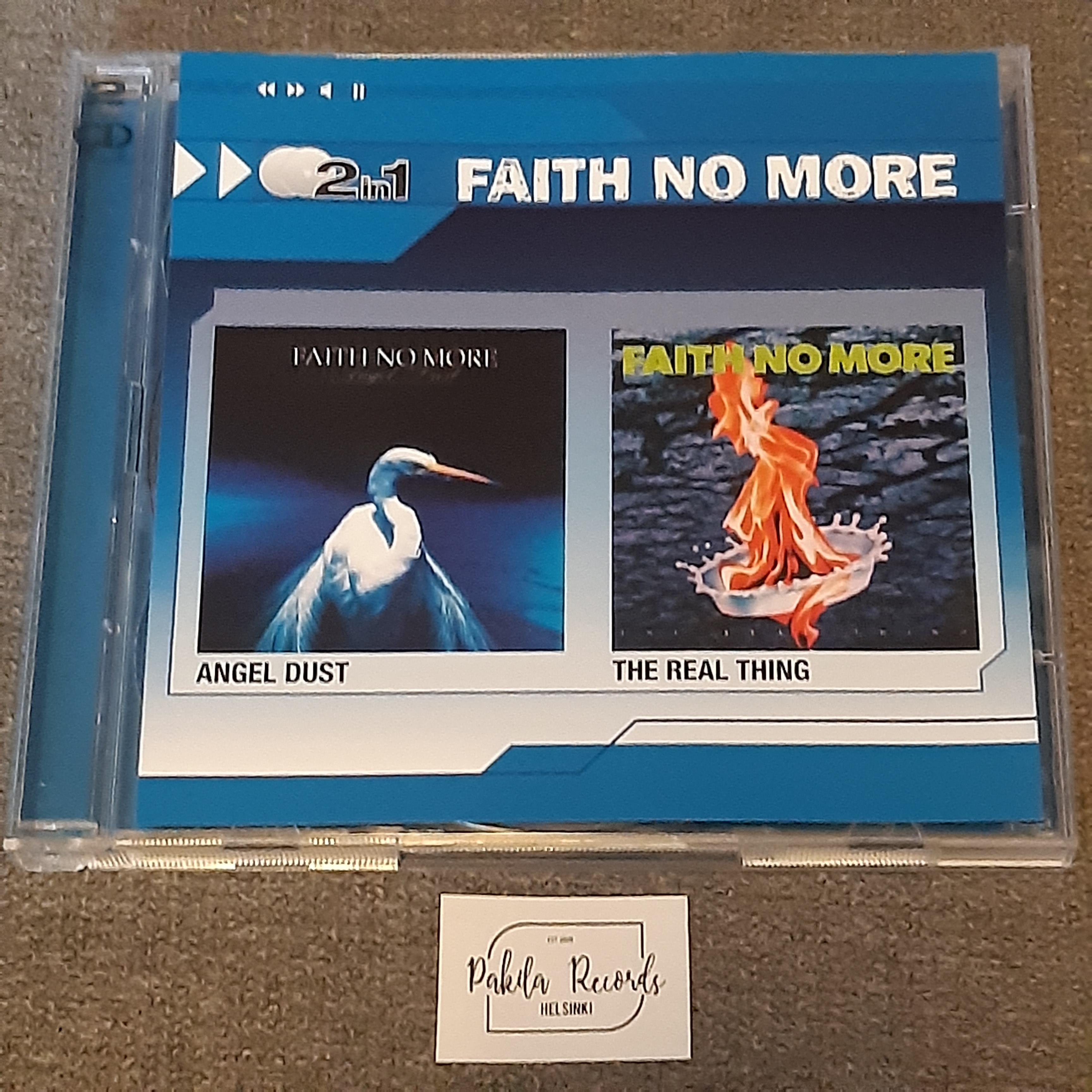 Faith No More - Angel Dust / The Real Thing - 2 CD (käytetty)