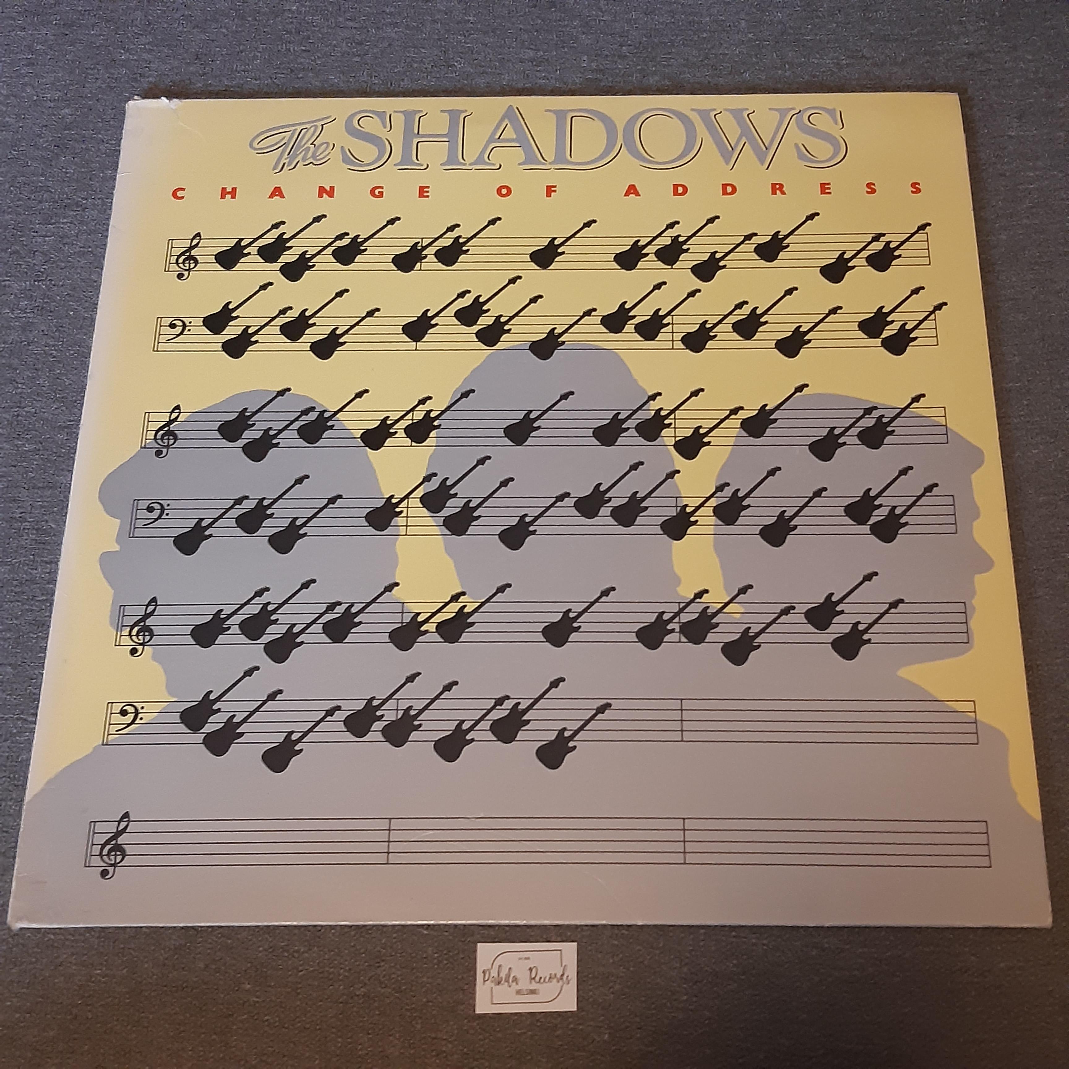 The Shadows - Change Of Address - LP (käytetty)